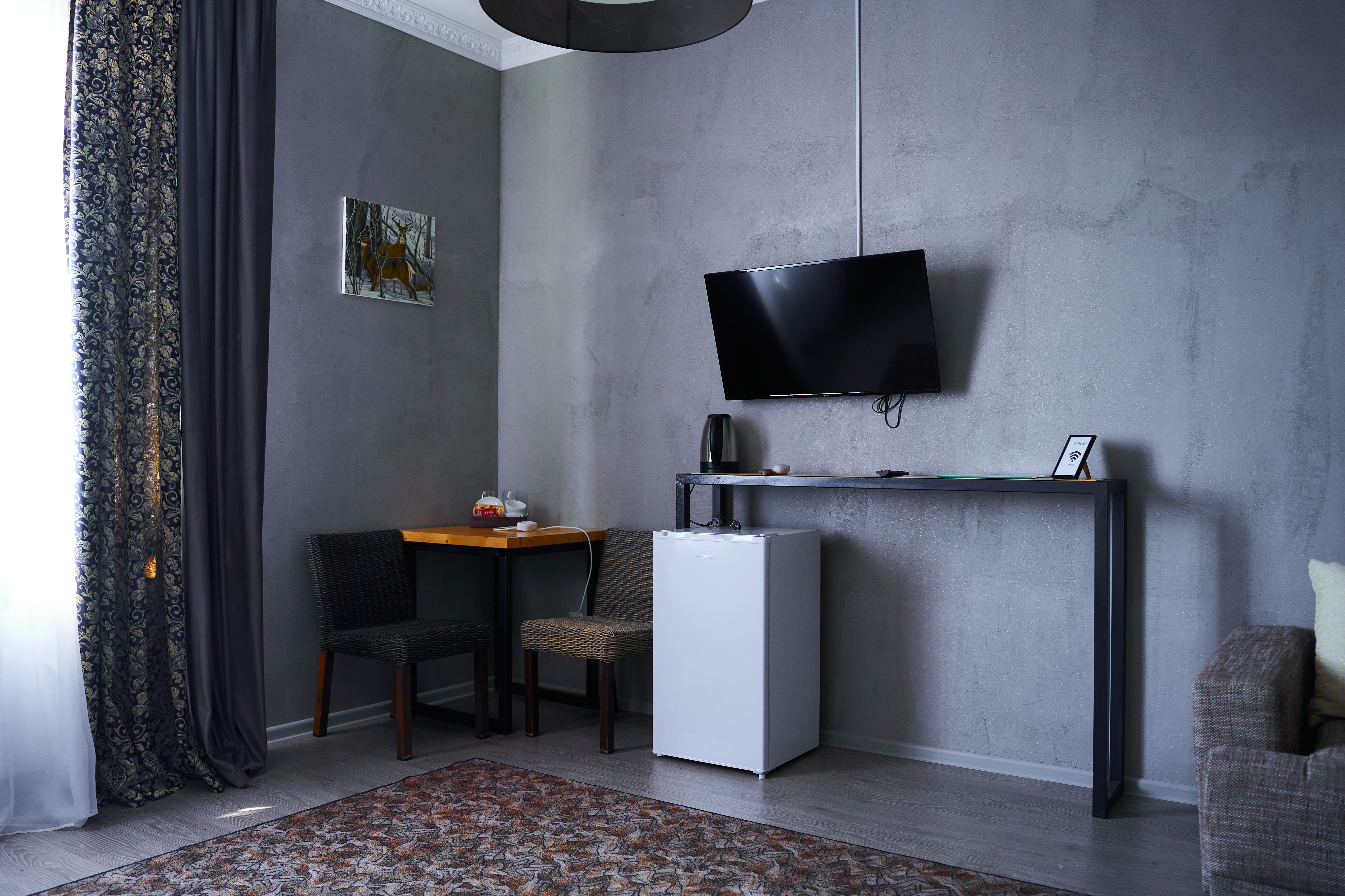 Улучшенный номер с кроватью размера «queen-size»