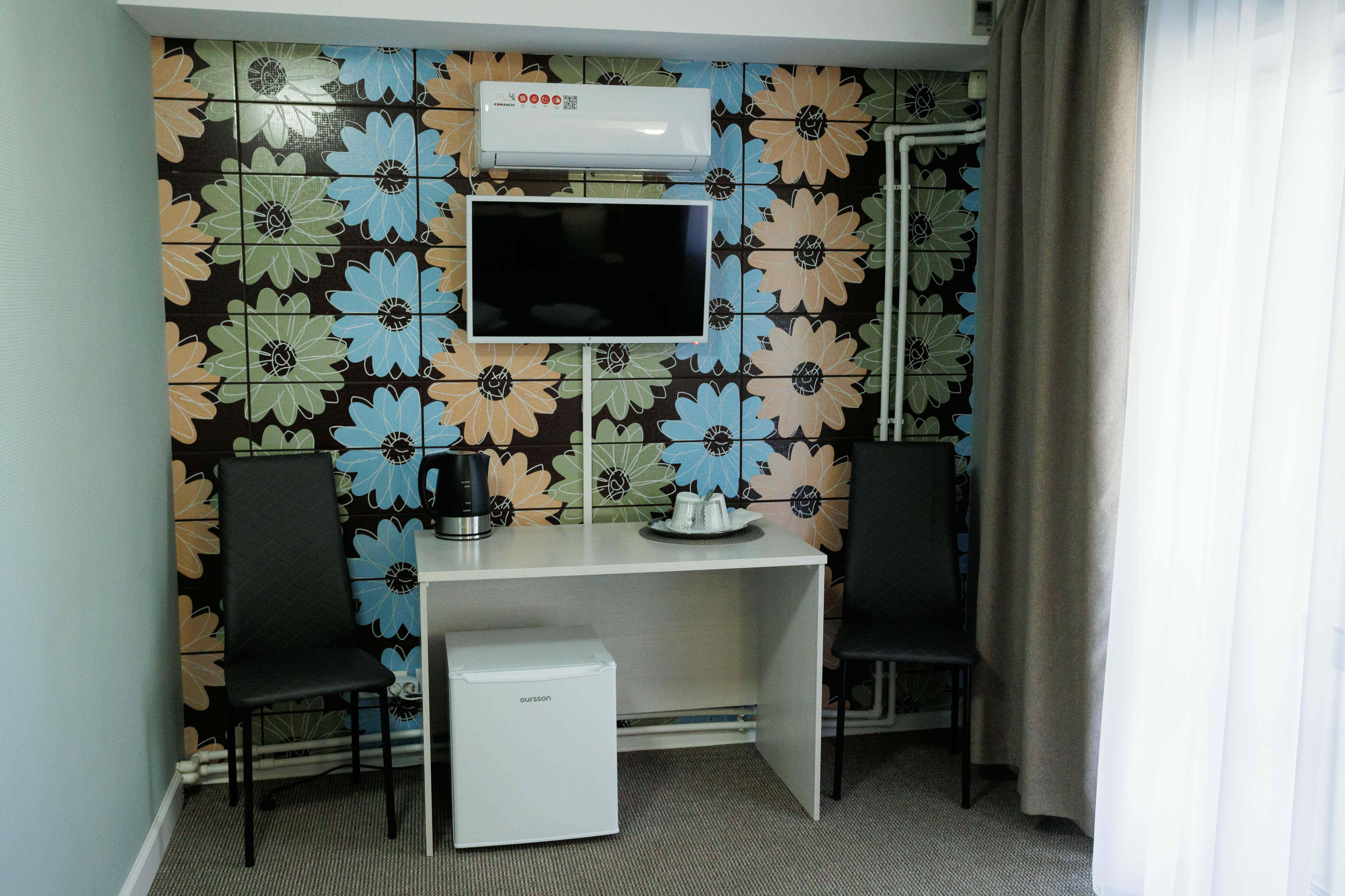 Стандартный номер с  двуспальной кроватью и балконом