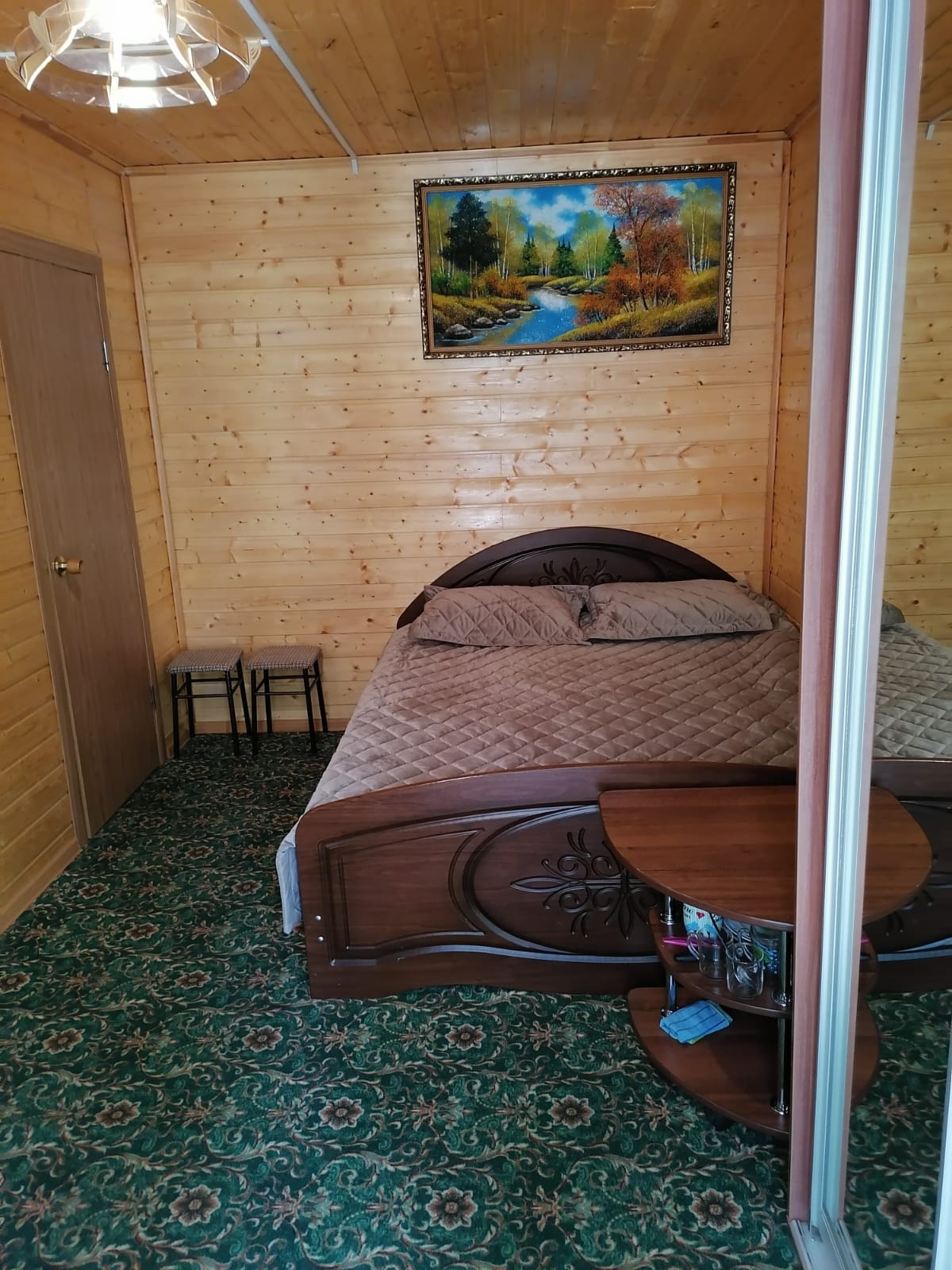 Двухместный номер с 1 кроватью и видом на горы