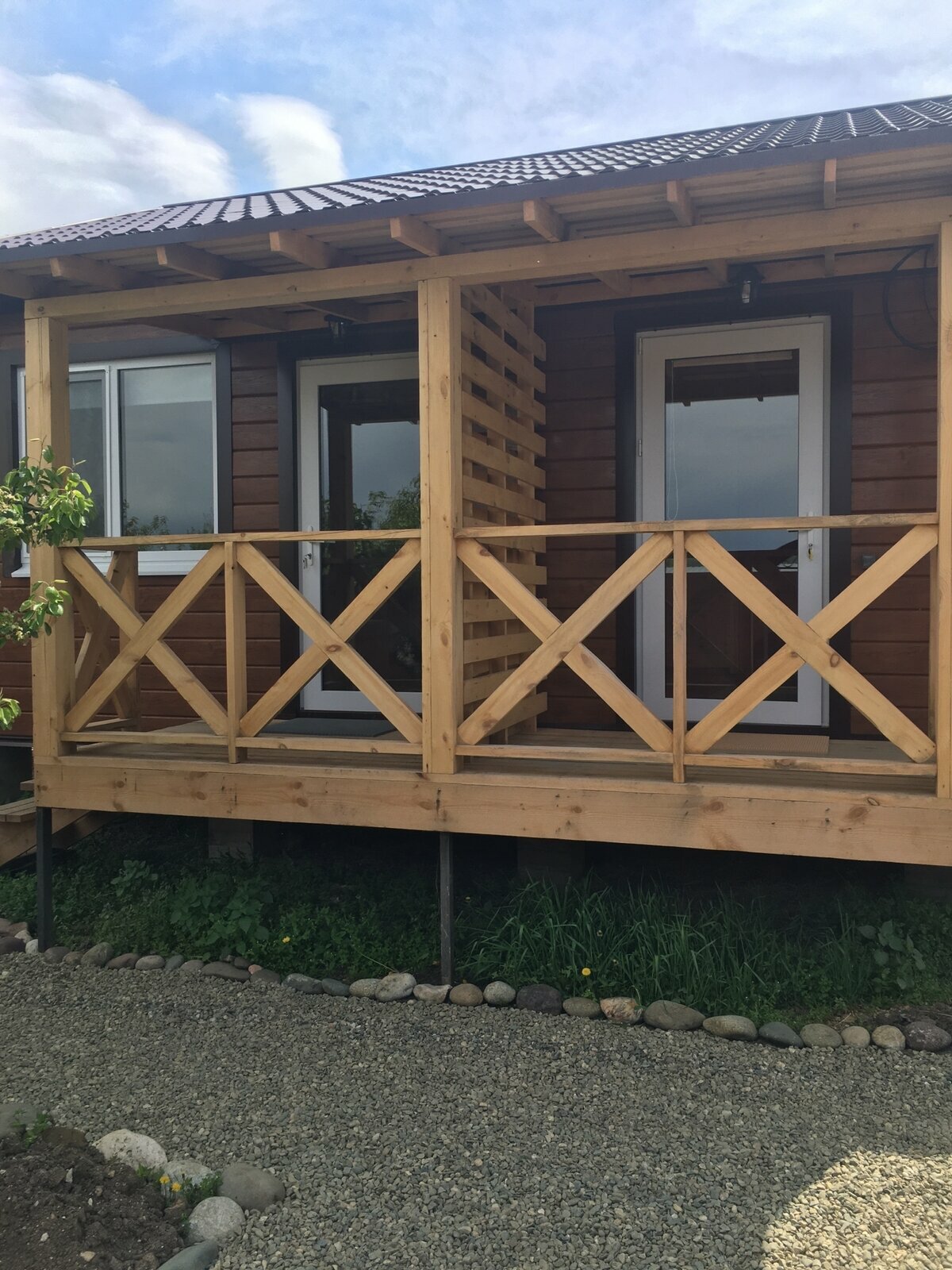 Четырехместный номер с видом на горы