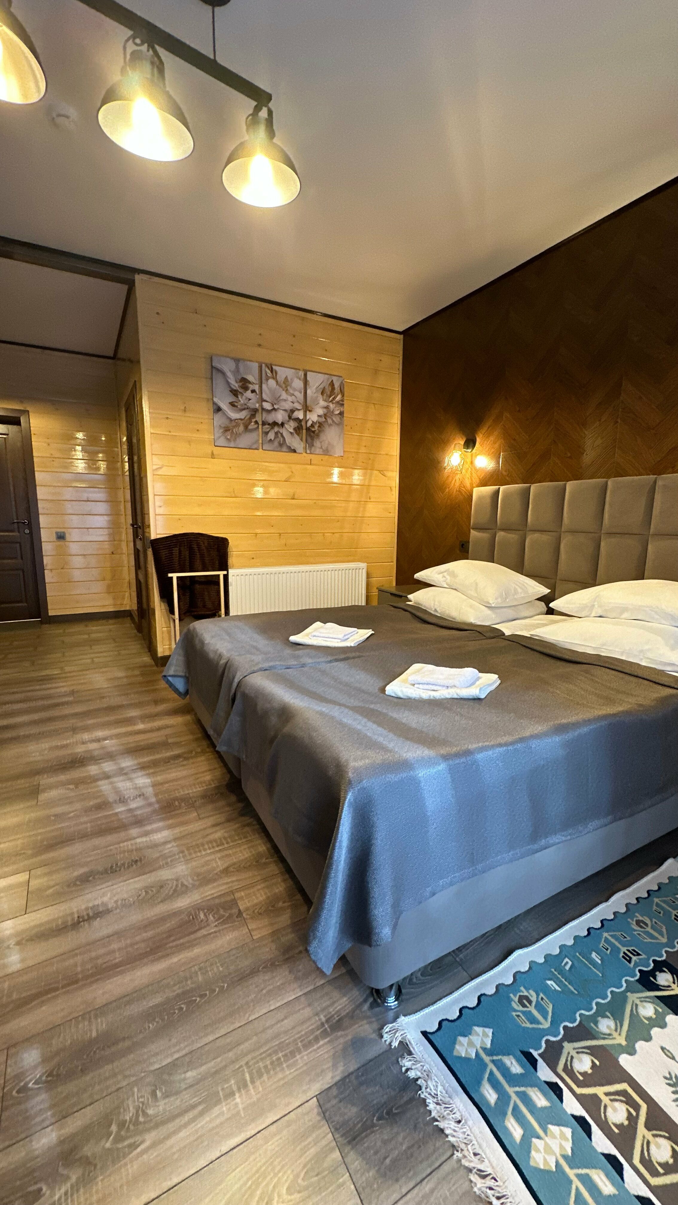 Двухместный номер с 1 кроватью и балконом