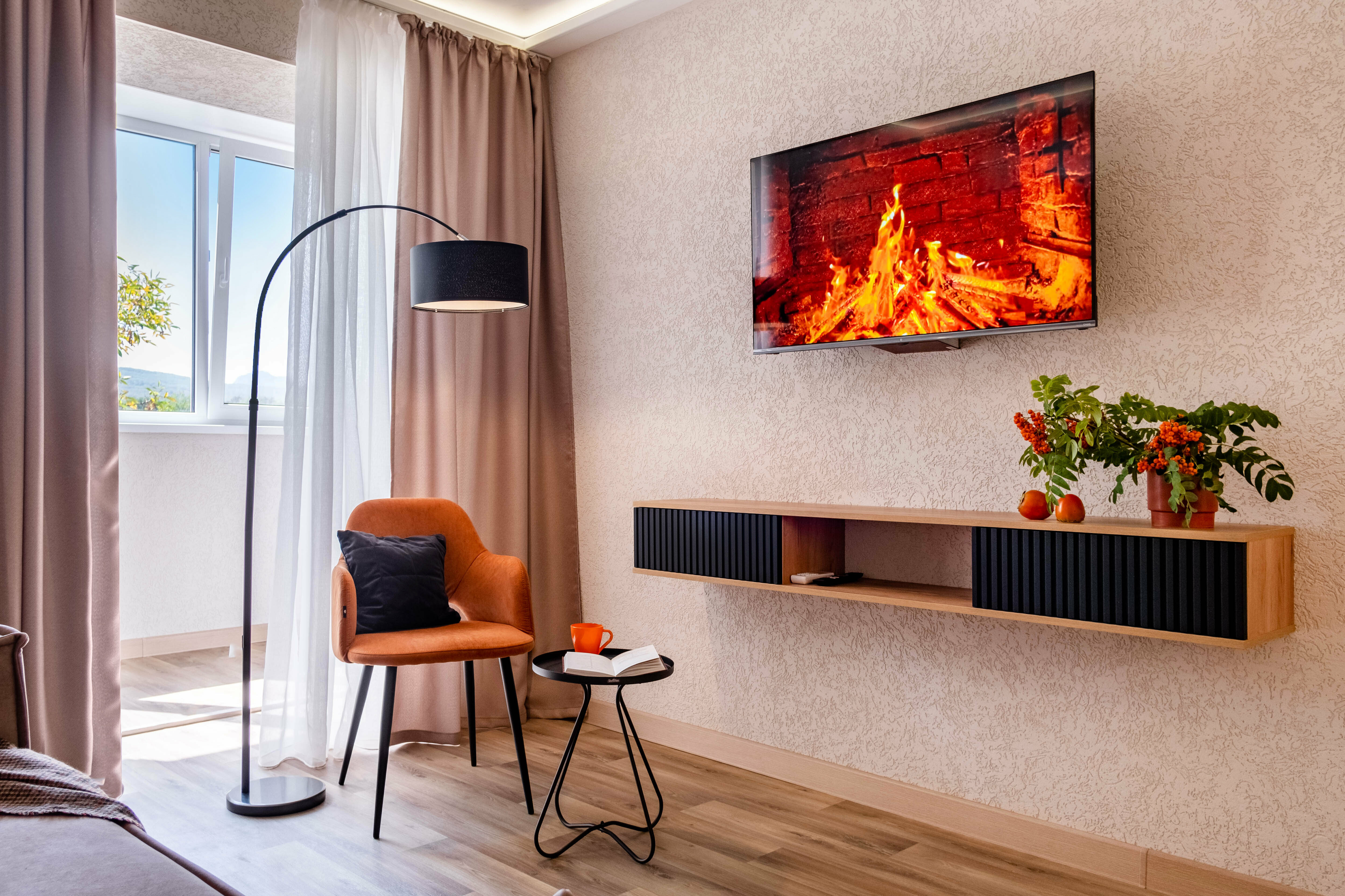 Апартаменты с видом на горы