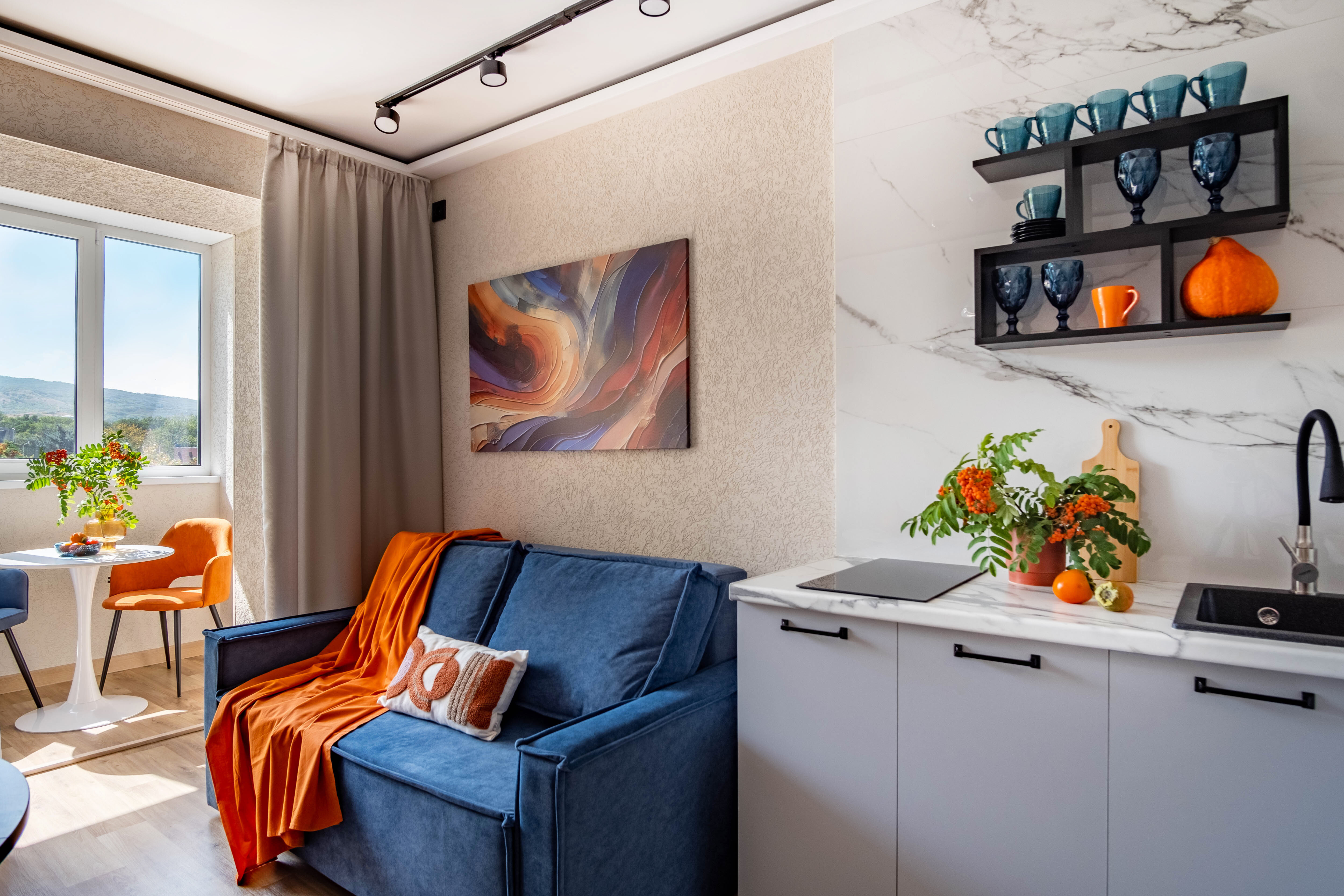 Апартаменты с видом на горы