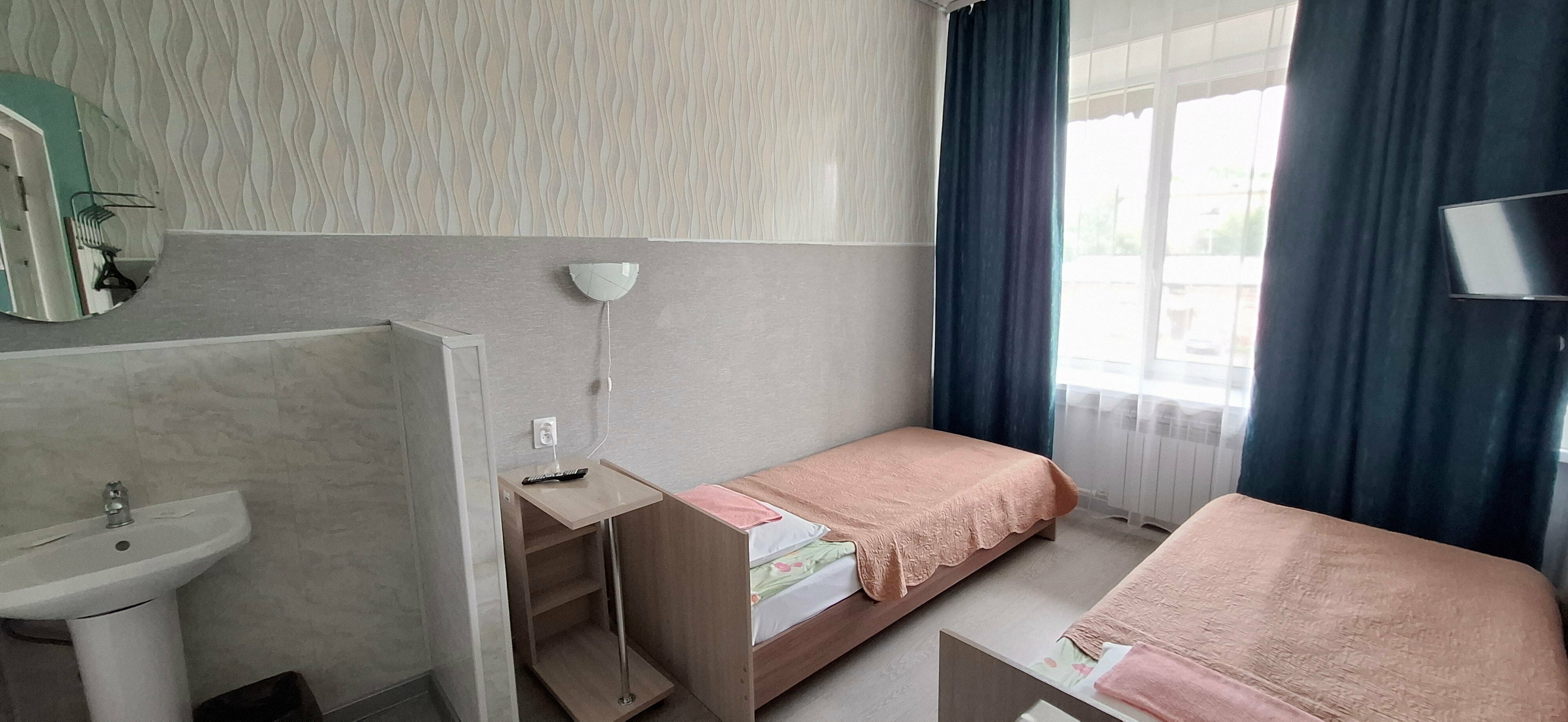 Бюджетный двухместный номер с 2 отдельными кроватями