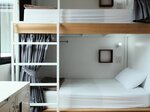 Bed in 1 Person in 6-Bed Dormitory with Shared Bathroom - Female Only в Wayha Hostel Don Mueang Airport