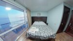 Двухместный номер с балконом и панорамным видом на море в Огонёк
