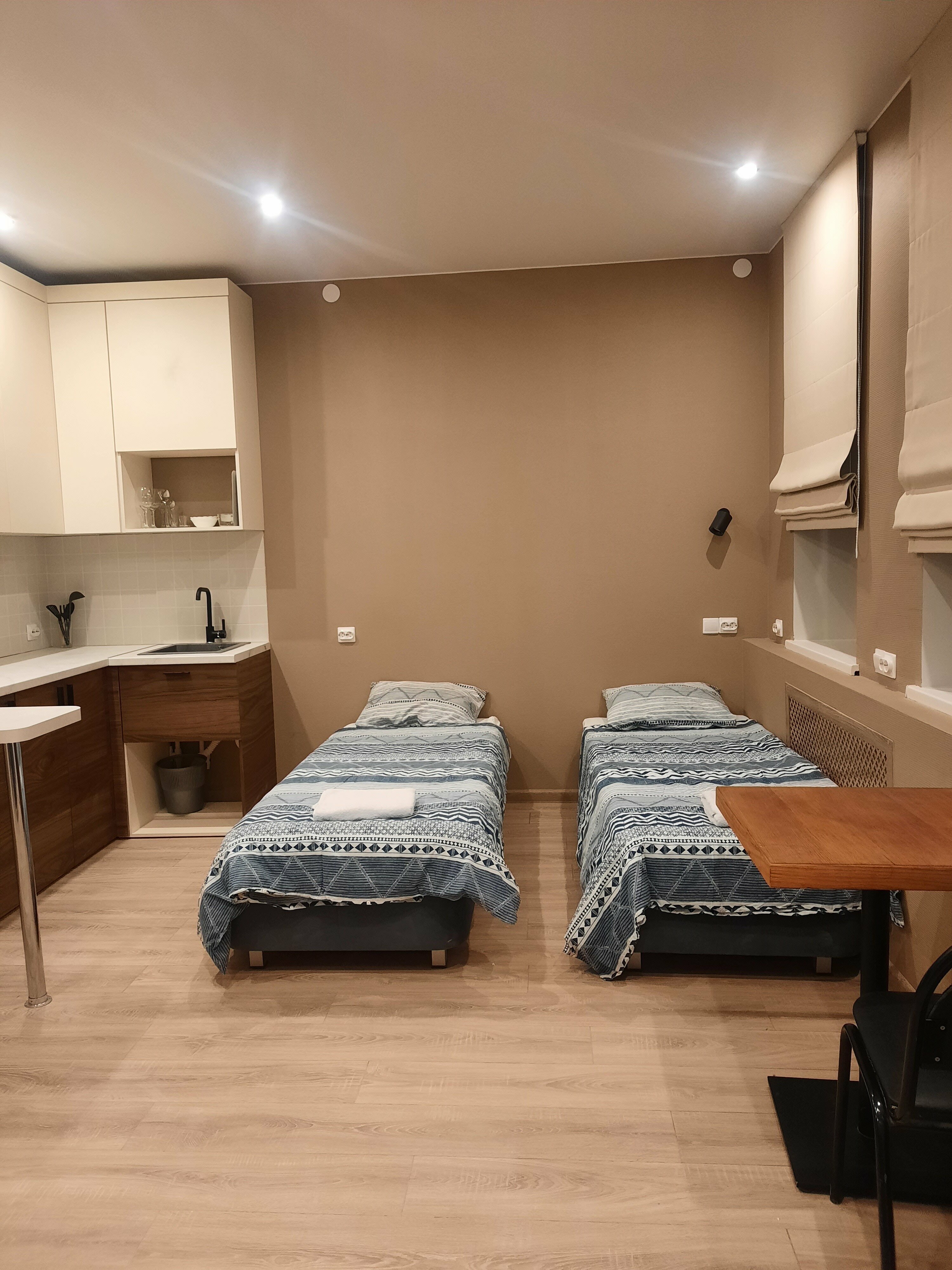 Апартаменты с 1 спальней