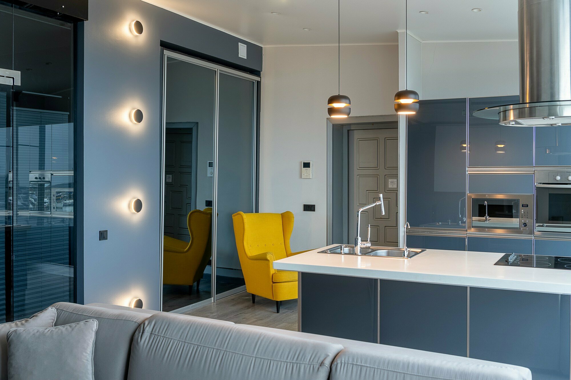 Апартаменты с 1 спальней