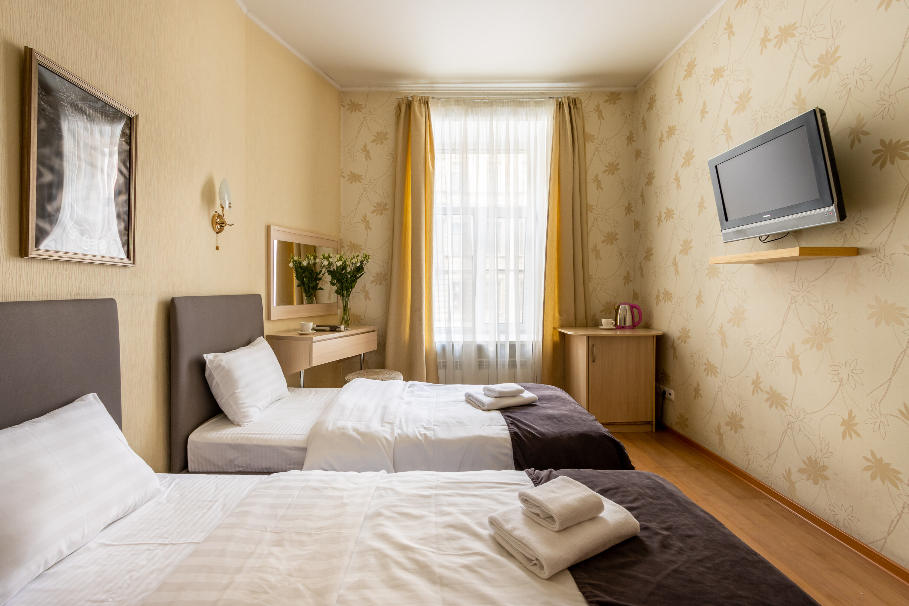 Двухместный номер с 2 отдельными кроватями