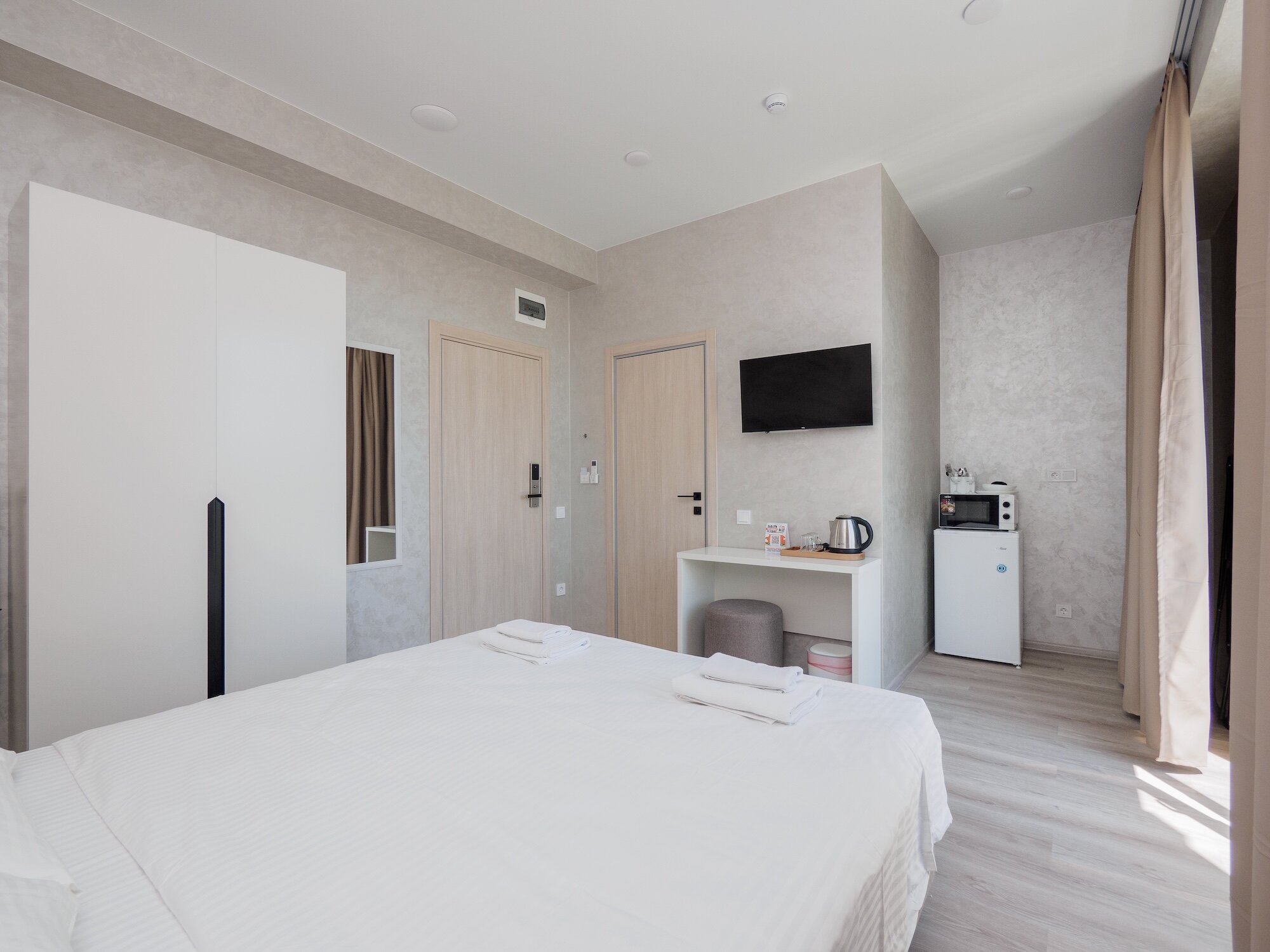 Двухместный номер с 1 кроватью и балконом