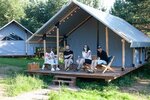 Тент-хаус с одной большой кроватью в Йети на комете