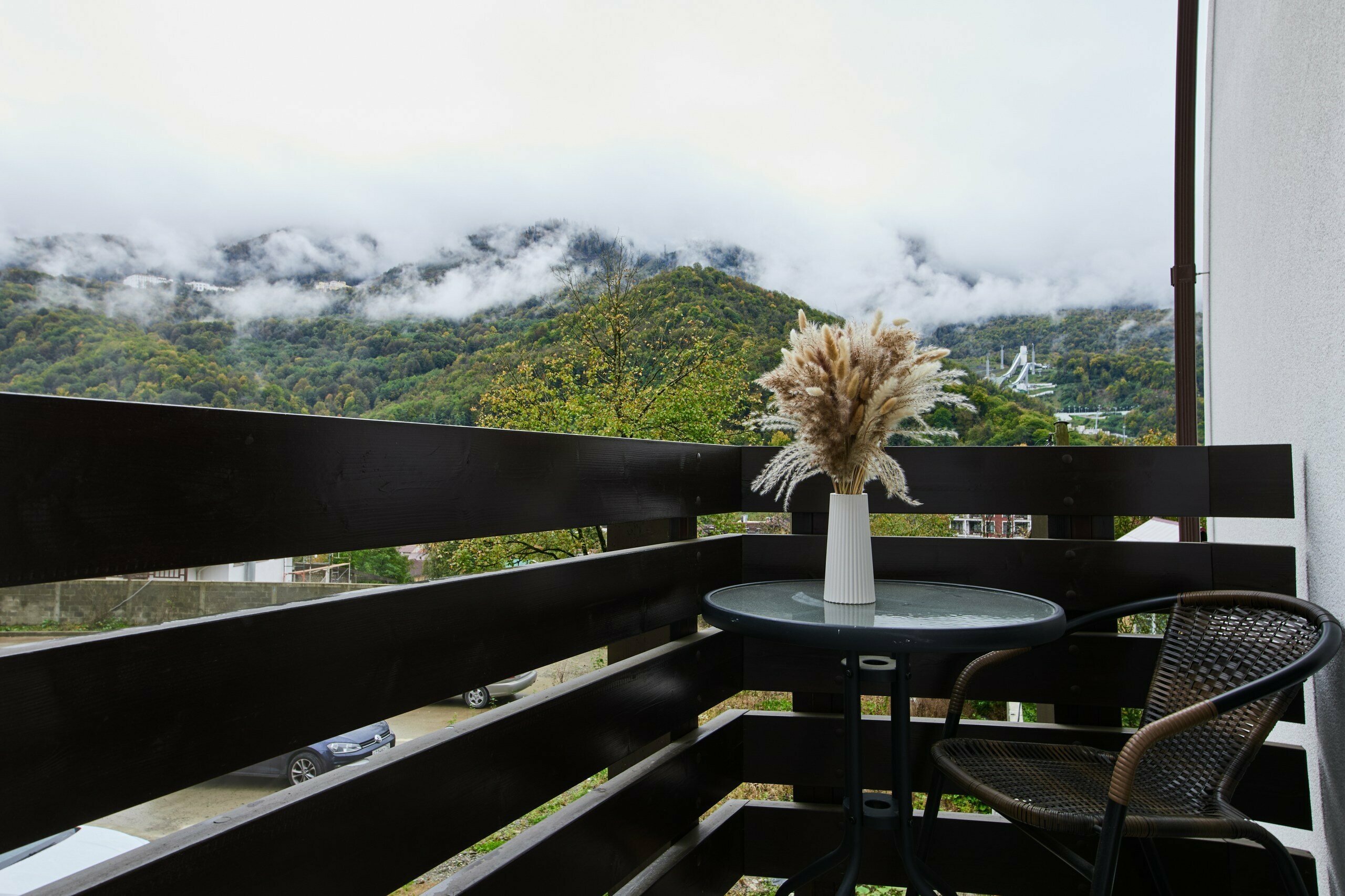 Номер-студия с видом на горы