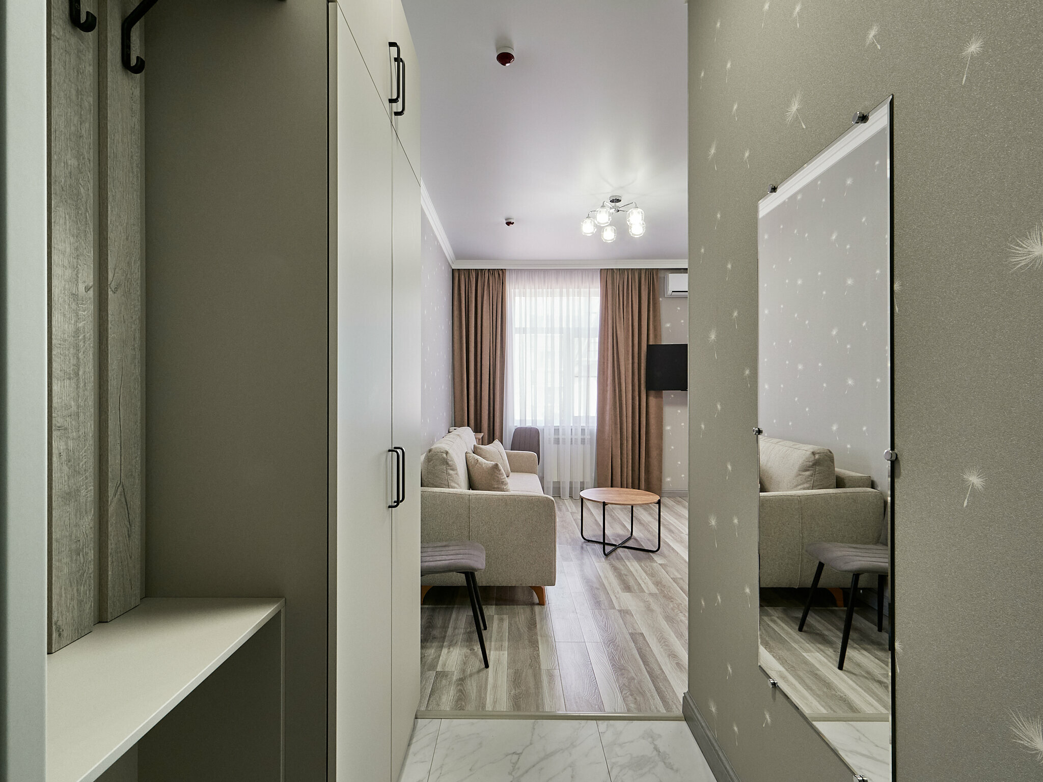 Апартаменты с 1 спальней