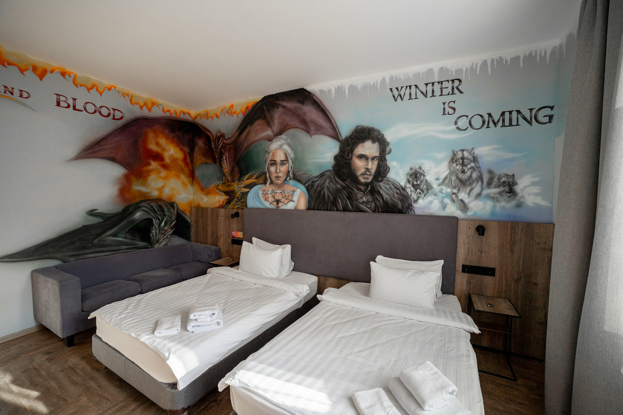 2-х местный в блоке Extra Space с видом на горы (общий с/у на блок)