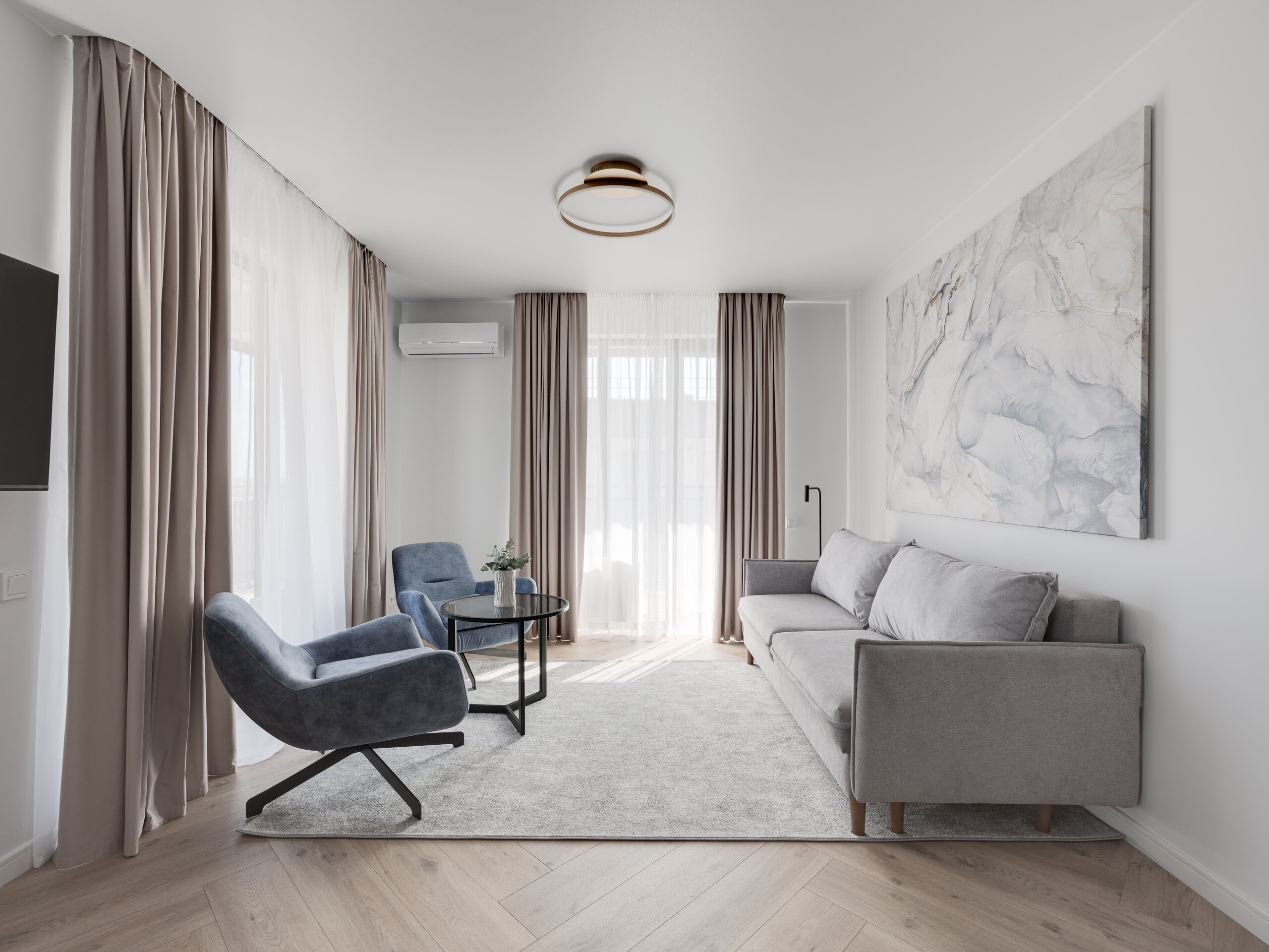 Апартаменты с 1 спальней