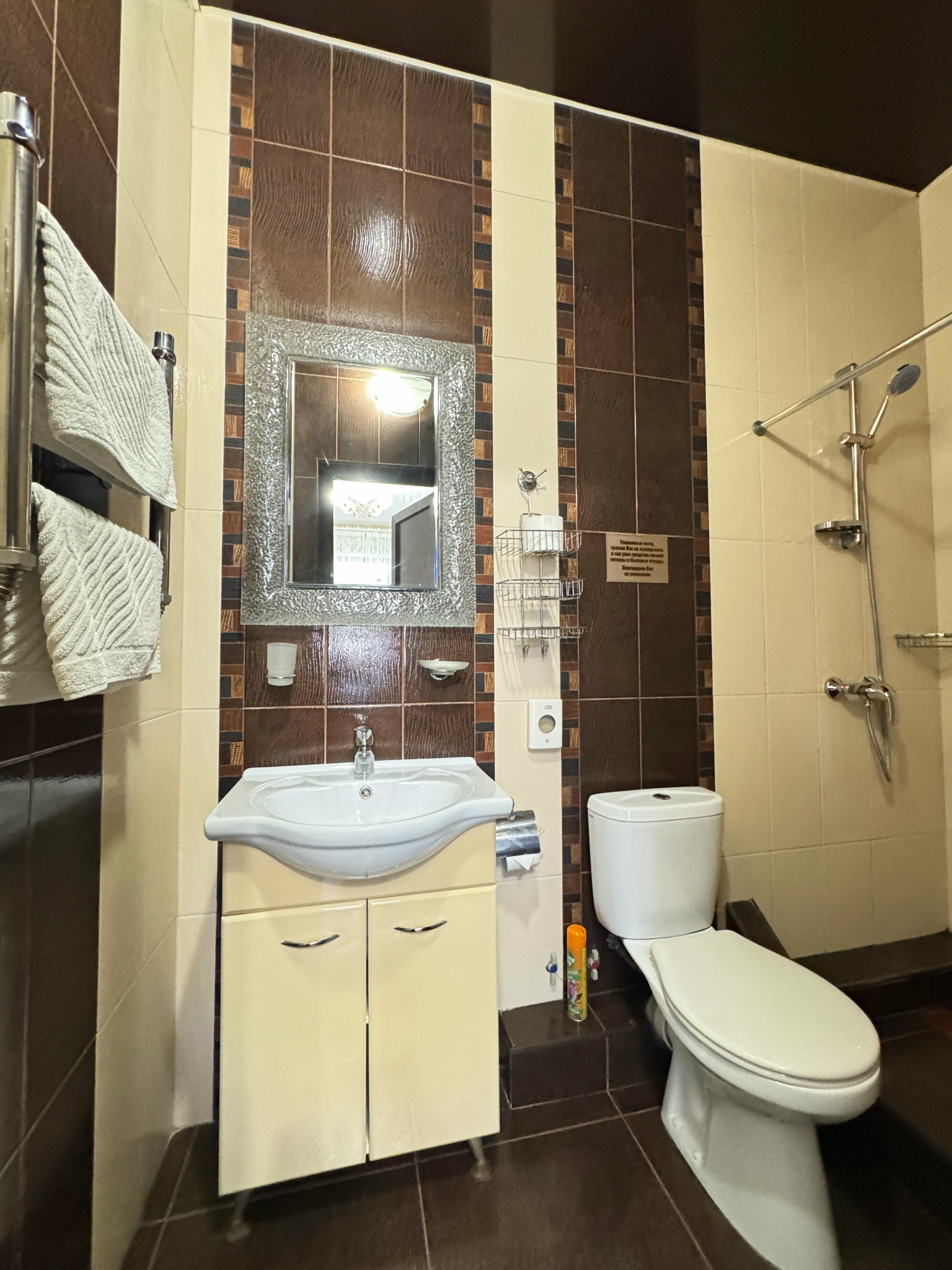 Deluxe двухместный с террасой, вид на город (1 этаж), с доп местом