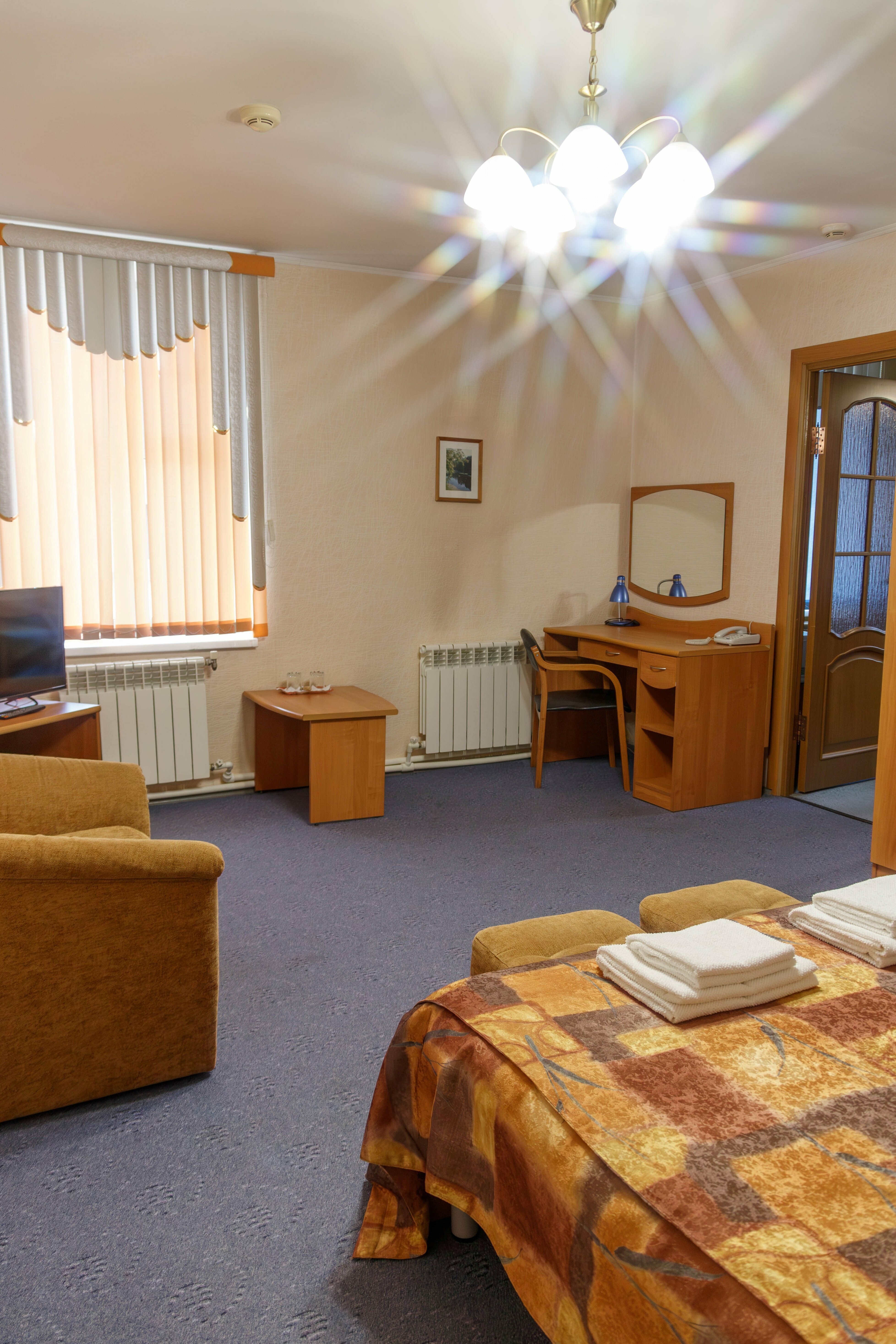 Двухместный номер Делюкс с 1 кроватью и душем