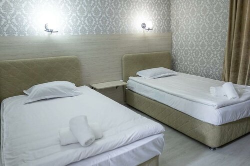 2-местный номер стандарт с 2 односпальными кроватями в Almaty Tranzit