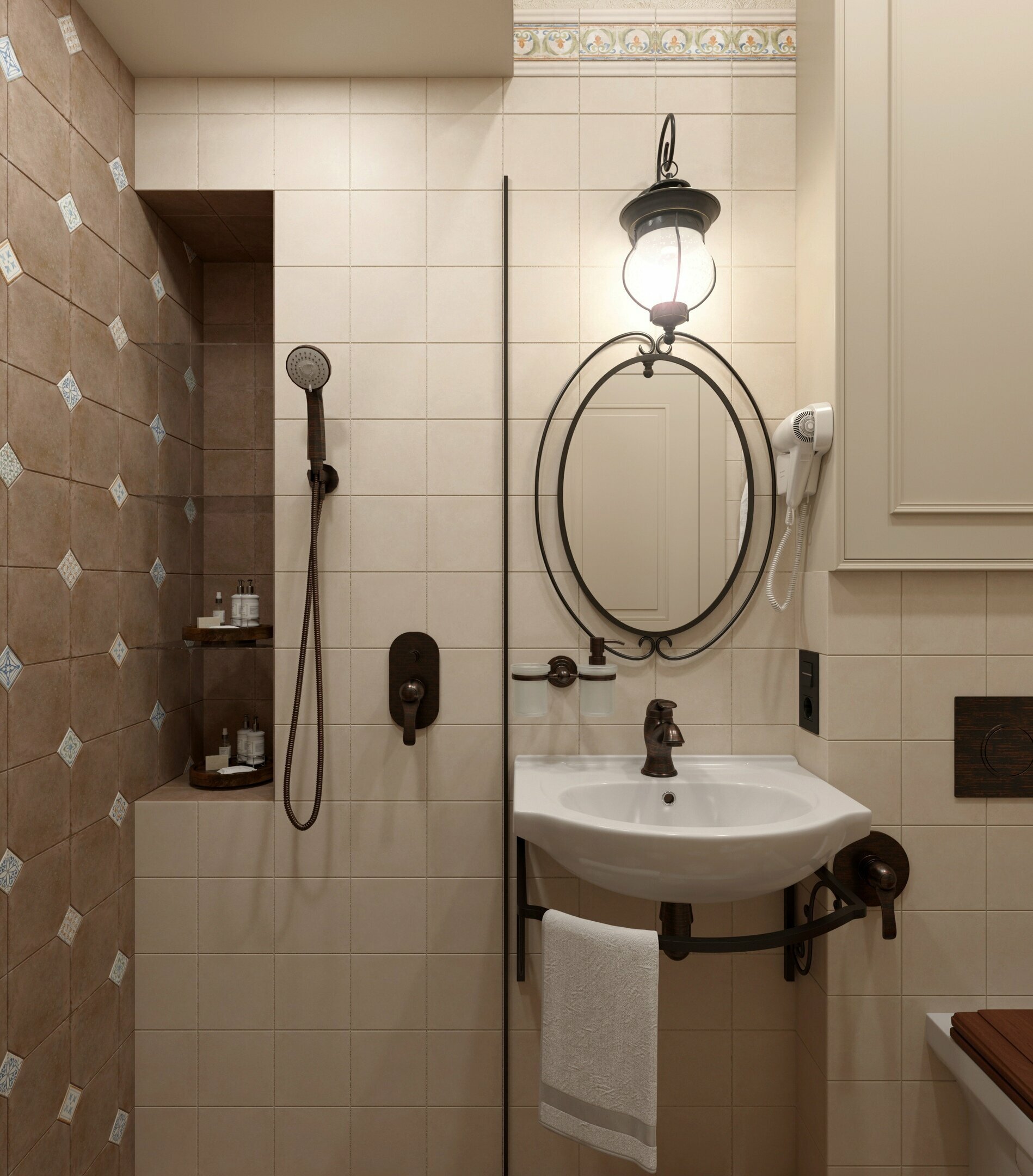 Двухместный номер с двуспальной кроватью и дополнительной кроватью