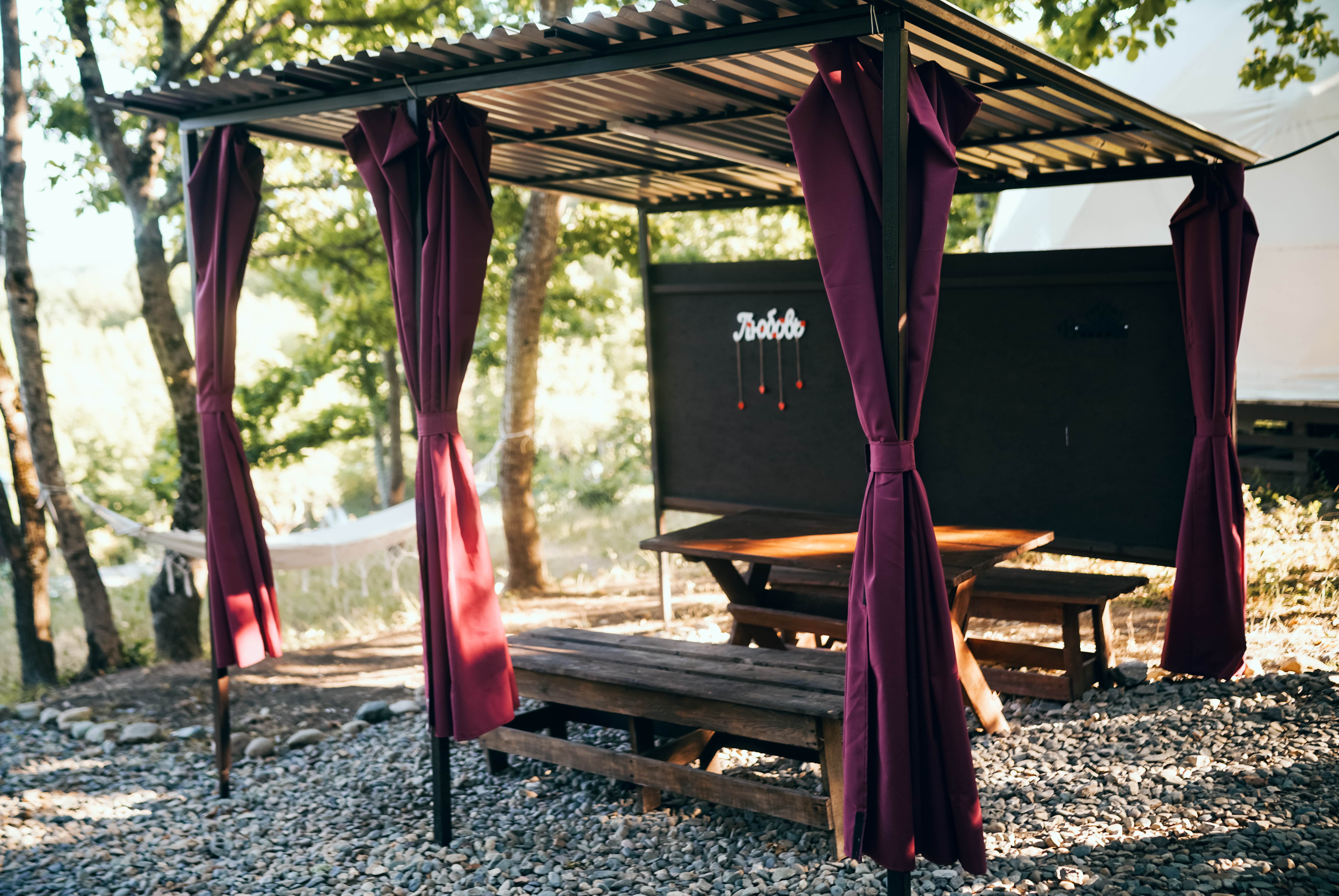 Купол "Делюкс" c горячим бассейном-джакузи (оплачивается дополнительно)