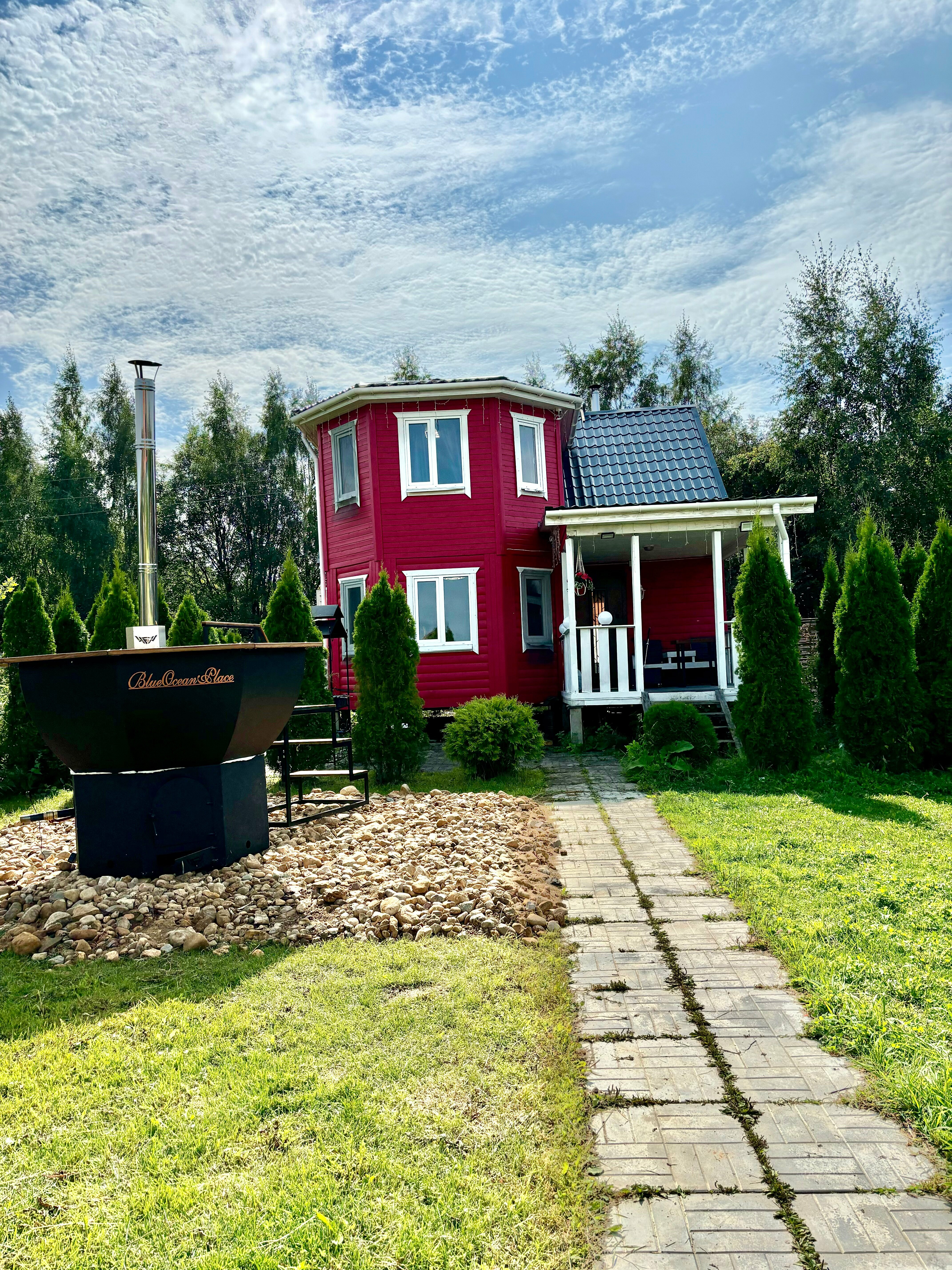 Дом с видом на лес