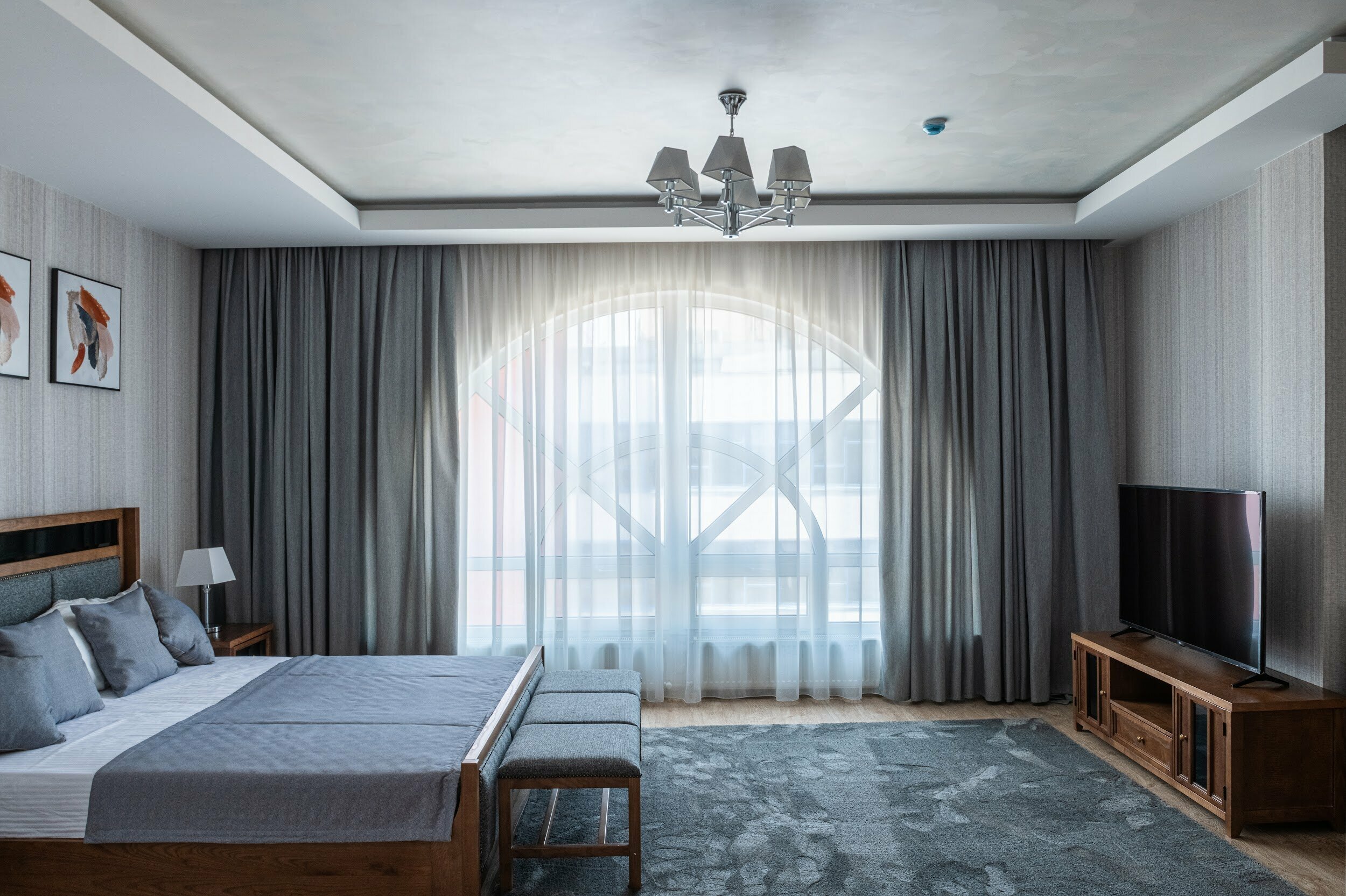 Двухместный номер с 1 кроватью и балконом