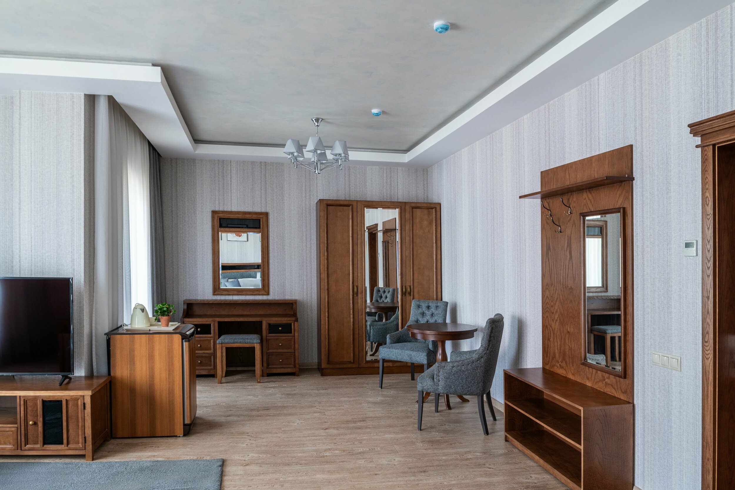 Двухместный номер с 1 кроватью и балконом