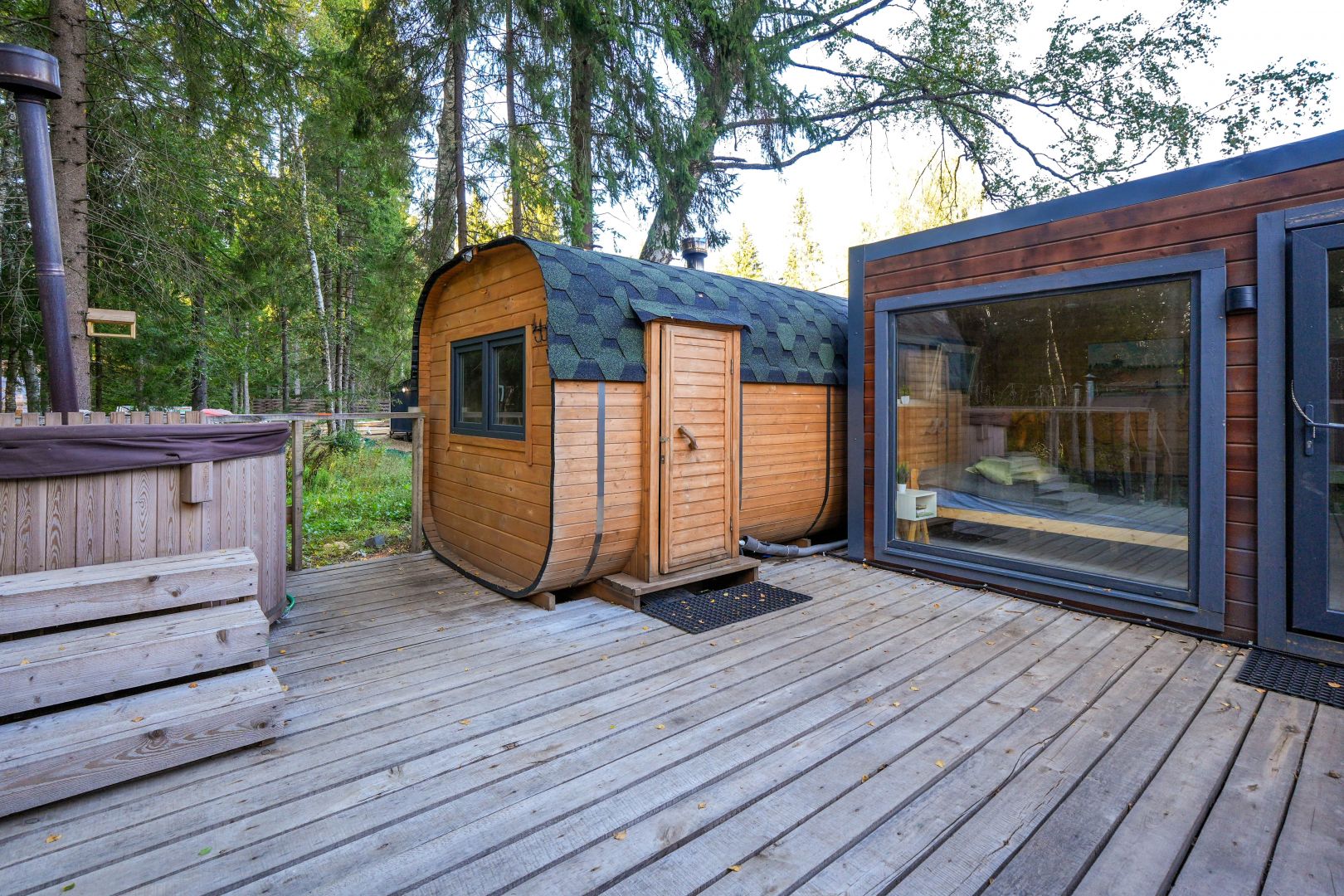 Дом с видом на лес