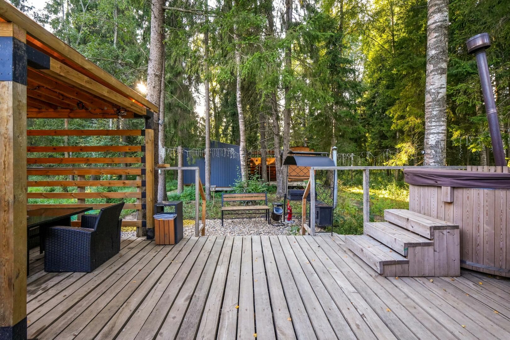 Дом с видом на лес