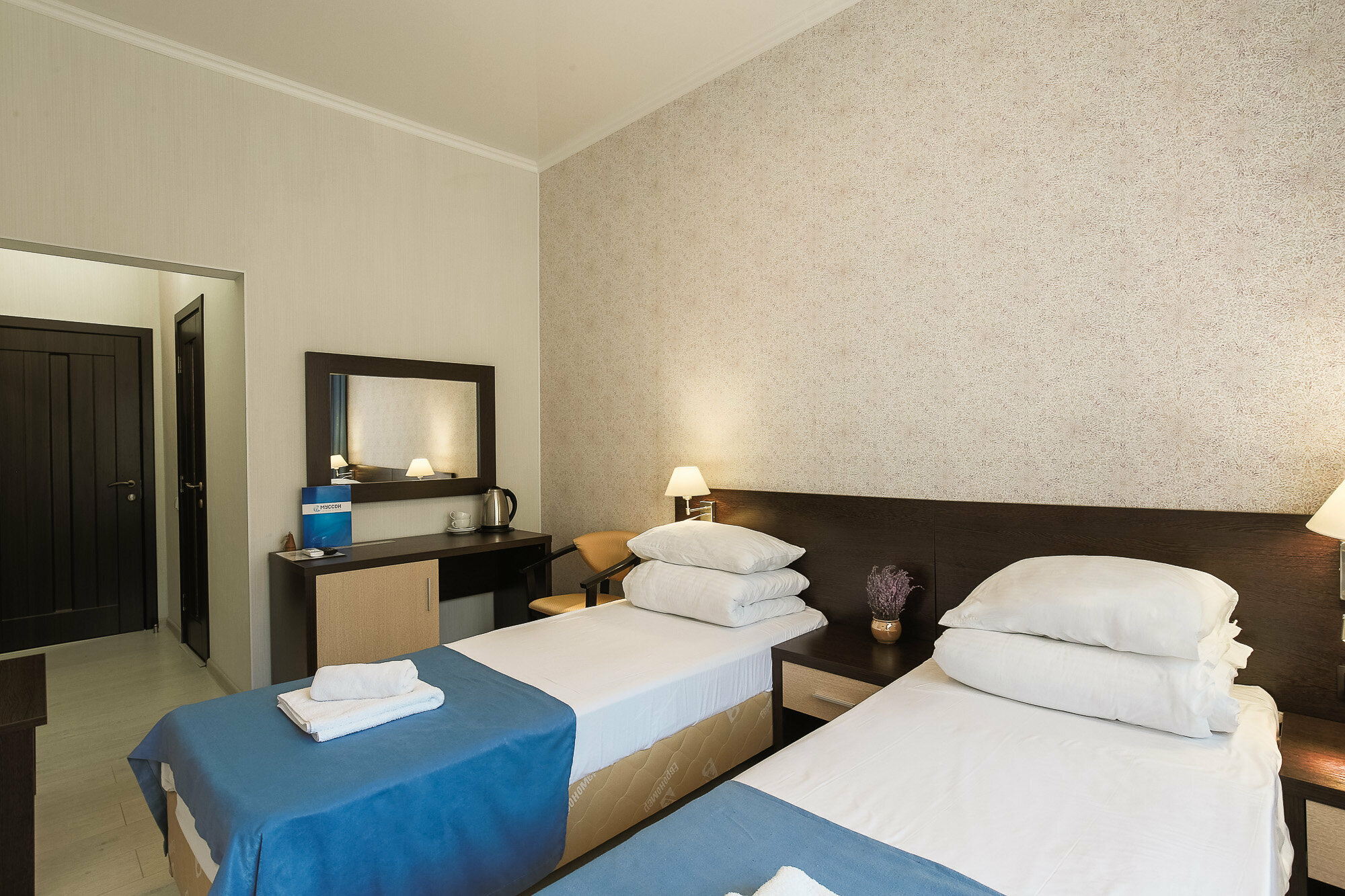 Стандартный двухместный номер с 1 кроватью или 2 отдельными кроватями