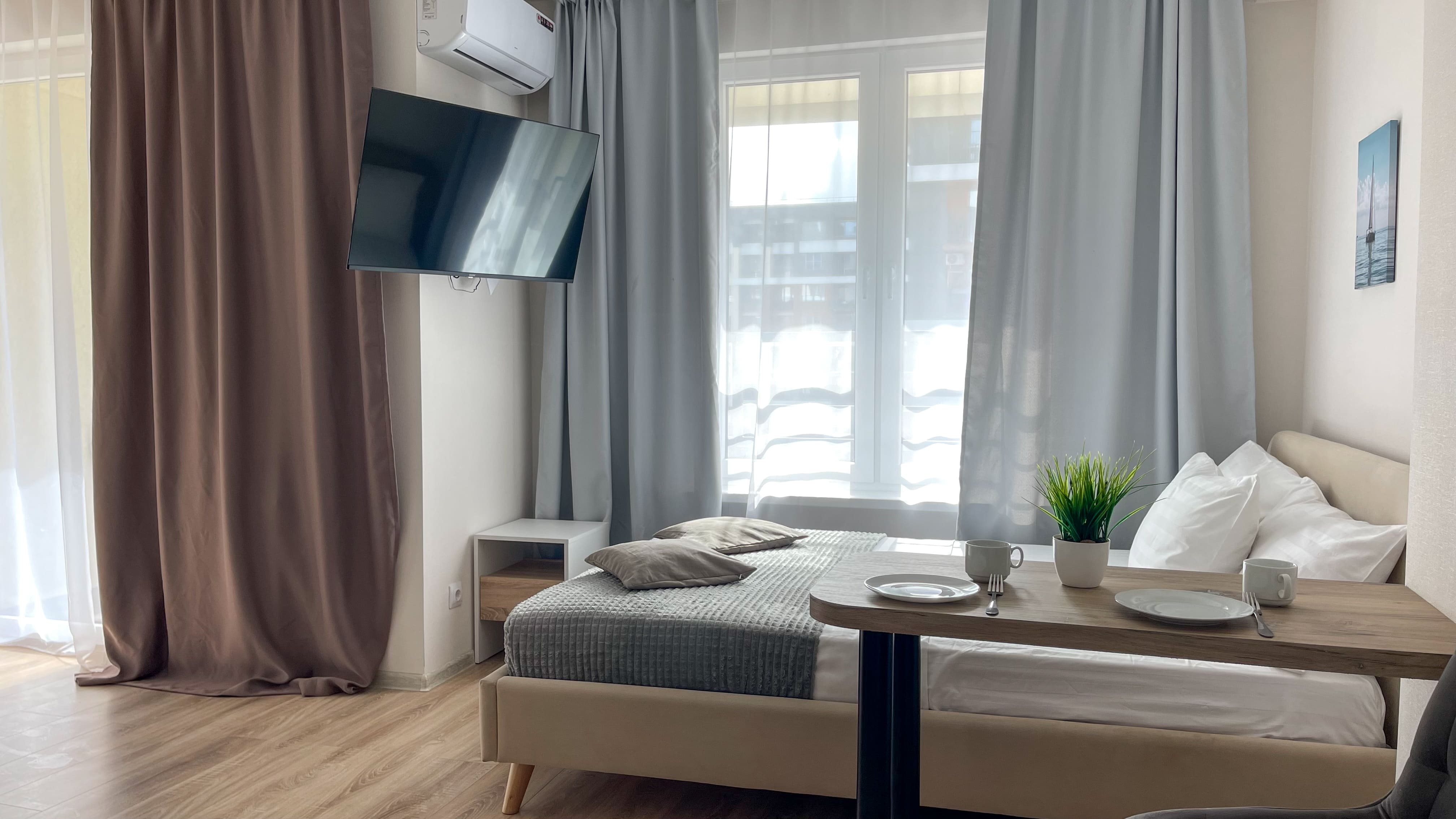 Апартаменты с балконом