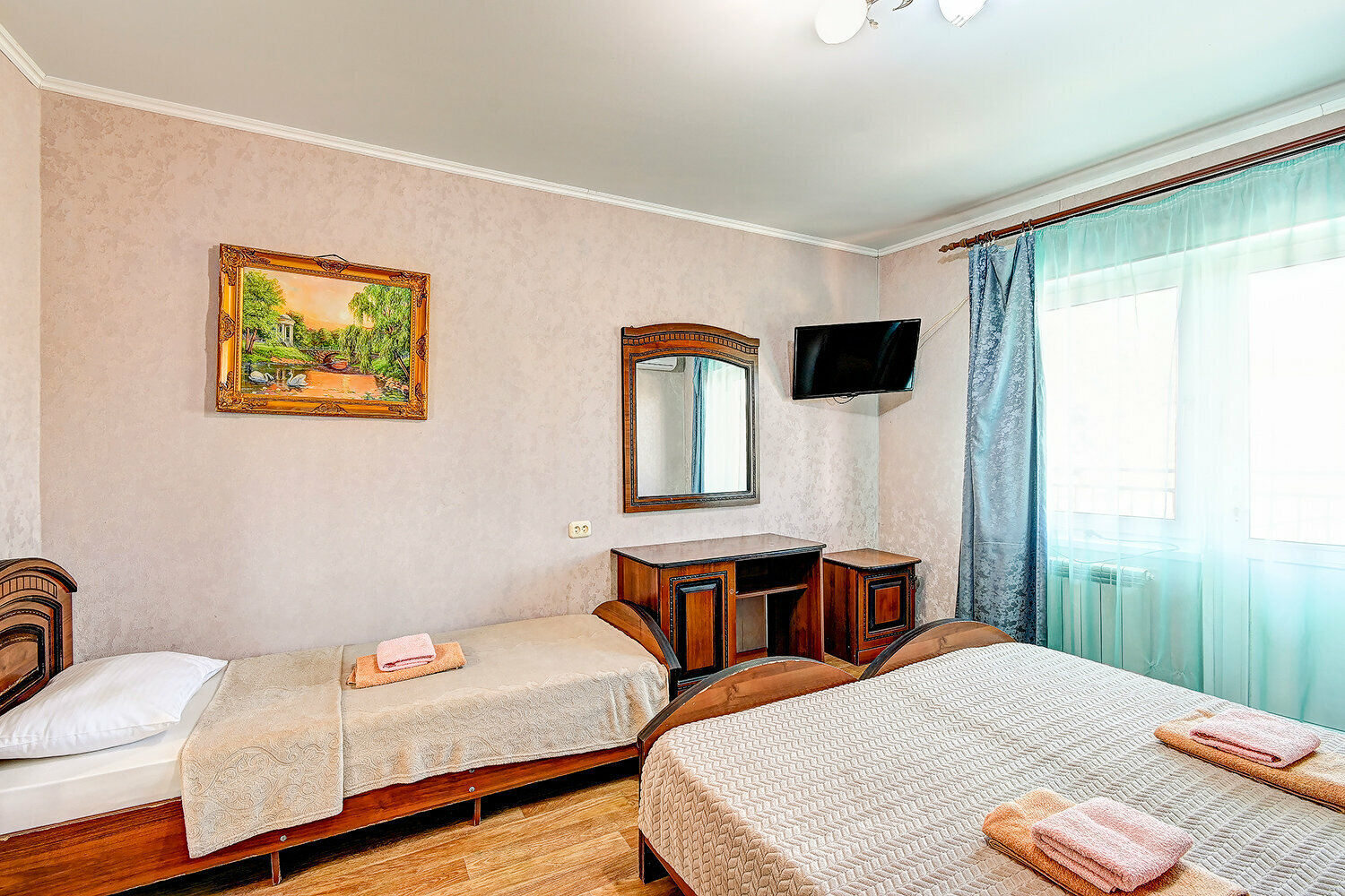 Апартаменты с 1 спальней