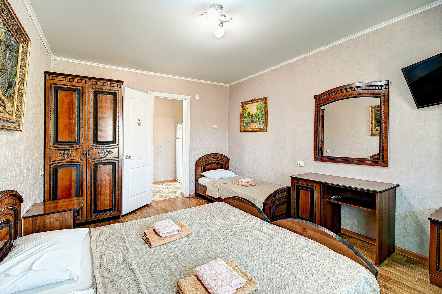 Апартаменты с 1 спальней