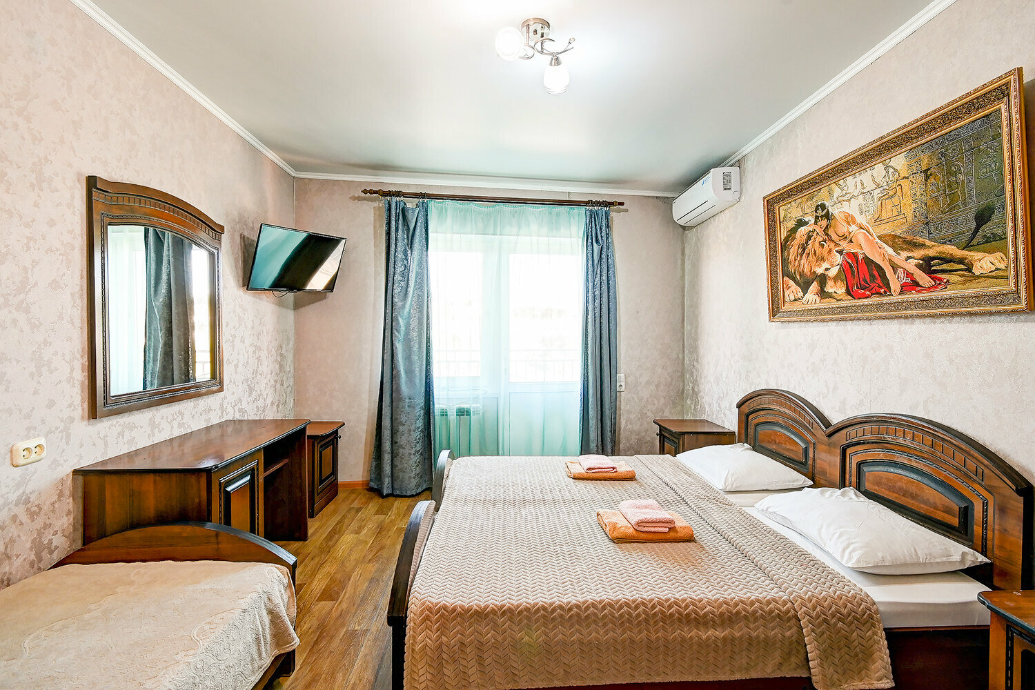 Апартаменты с 1 спальней