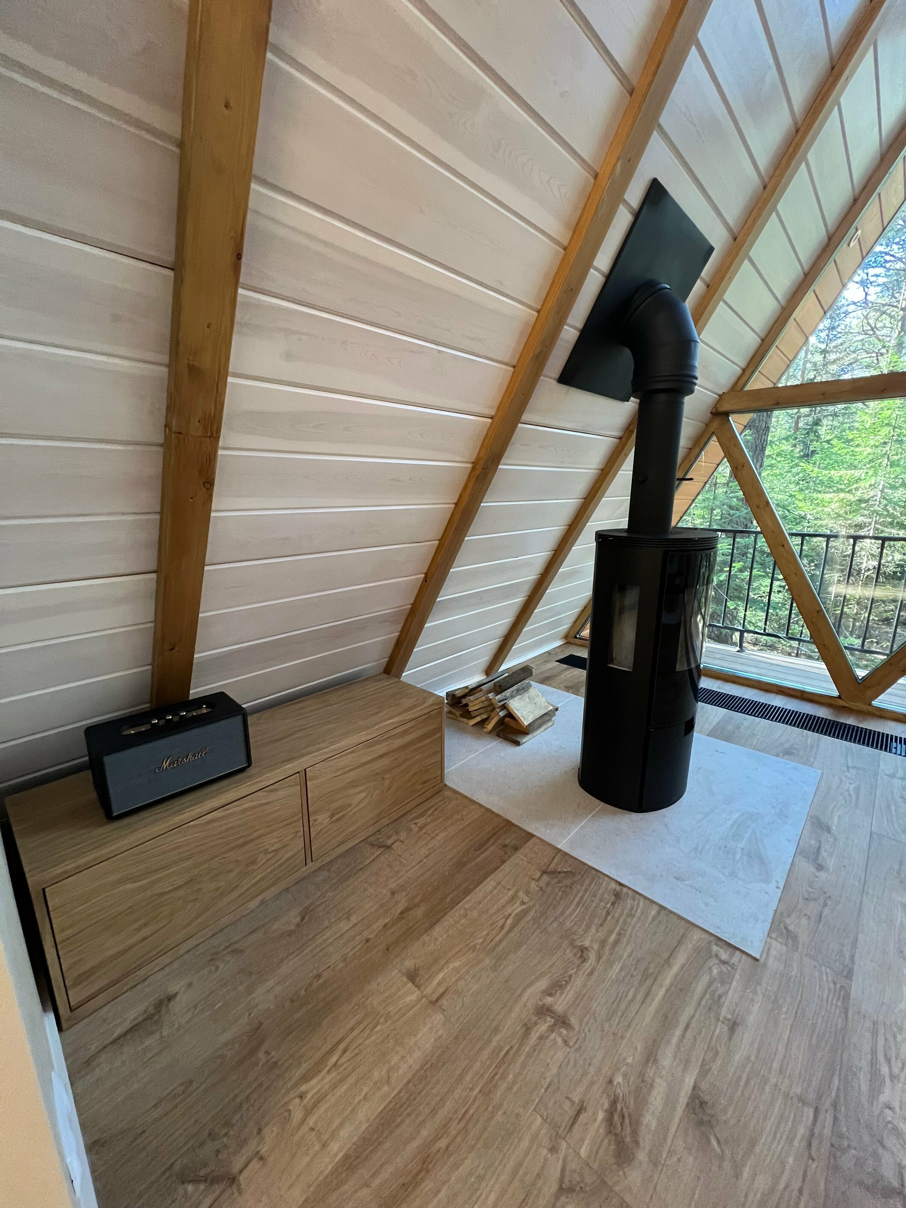 Четырехместный номер с видом на сад