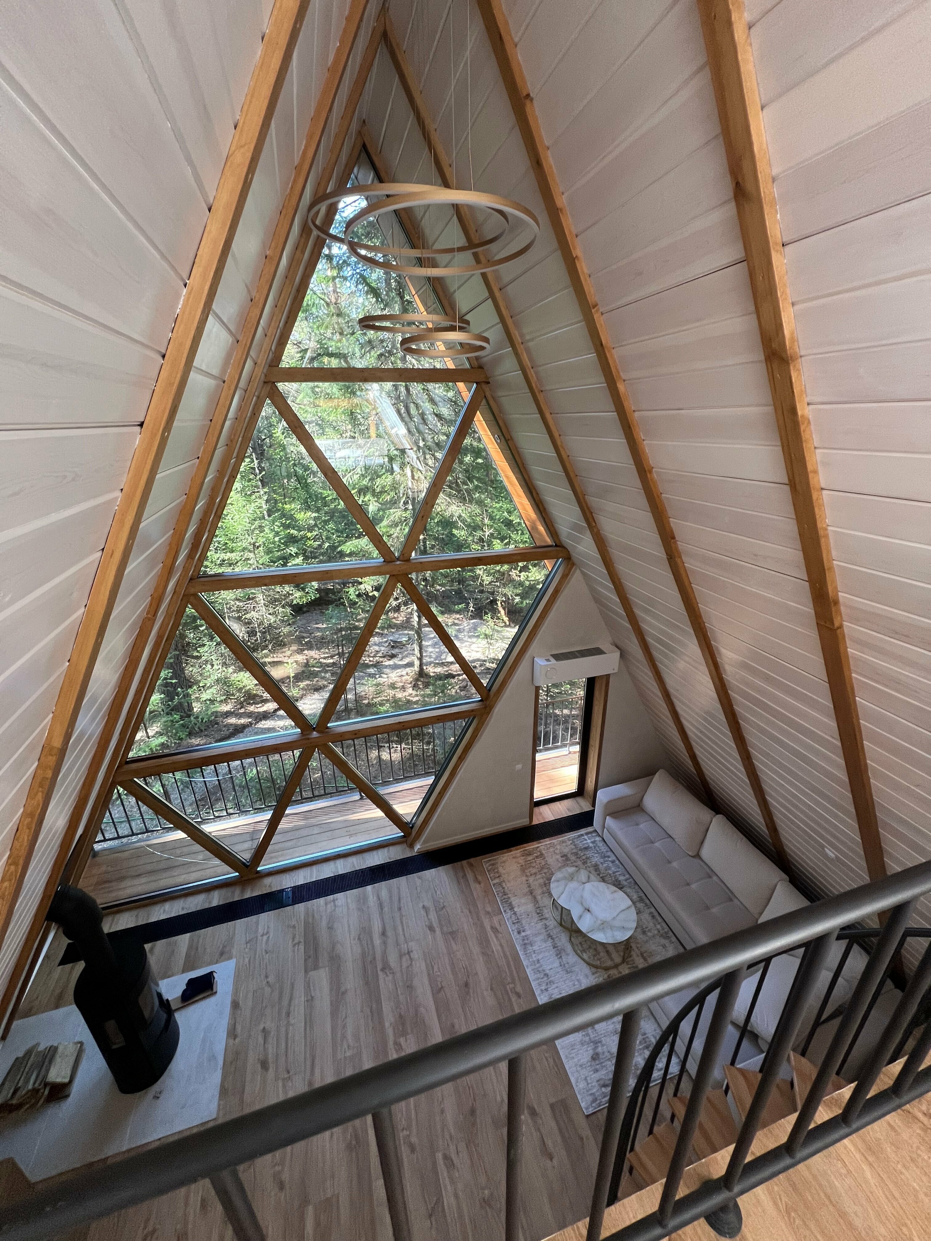 Четырехместный номер с видом на сад