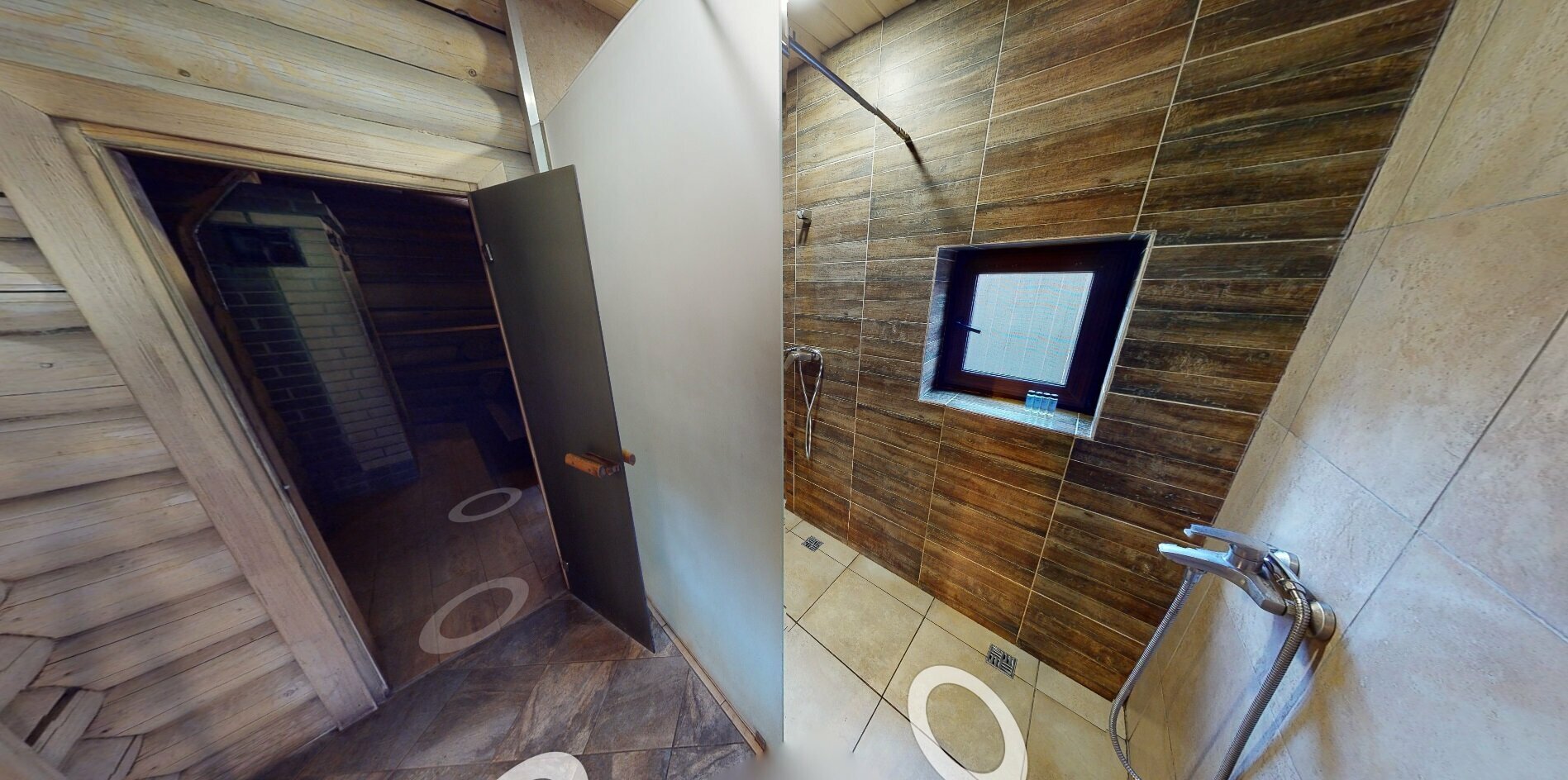 Коттедж с баней и чаном