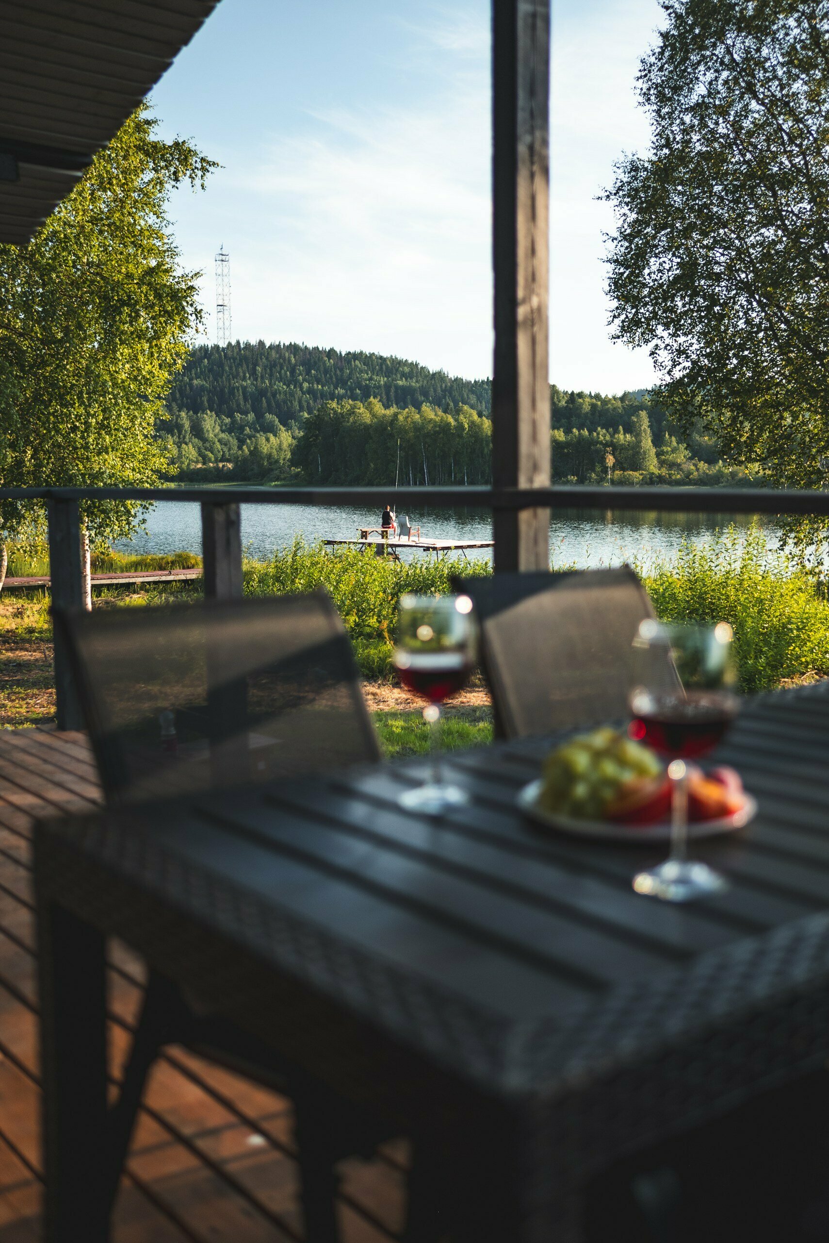 Дом с видом на озеро