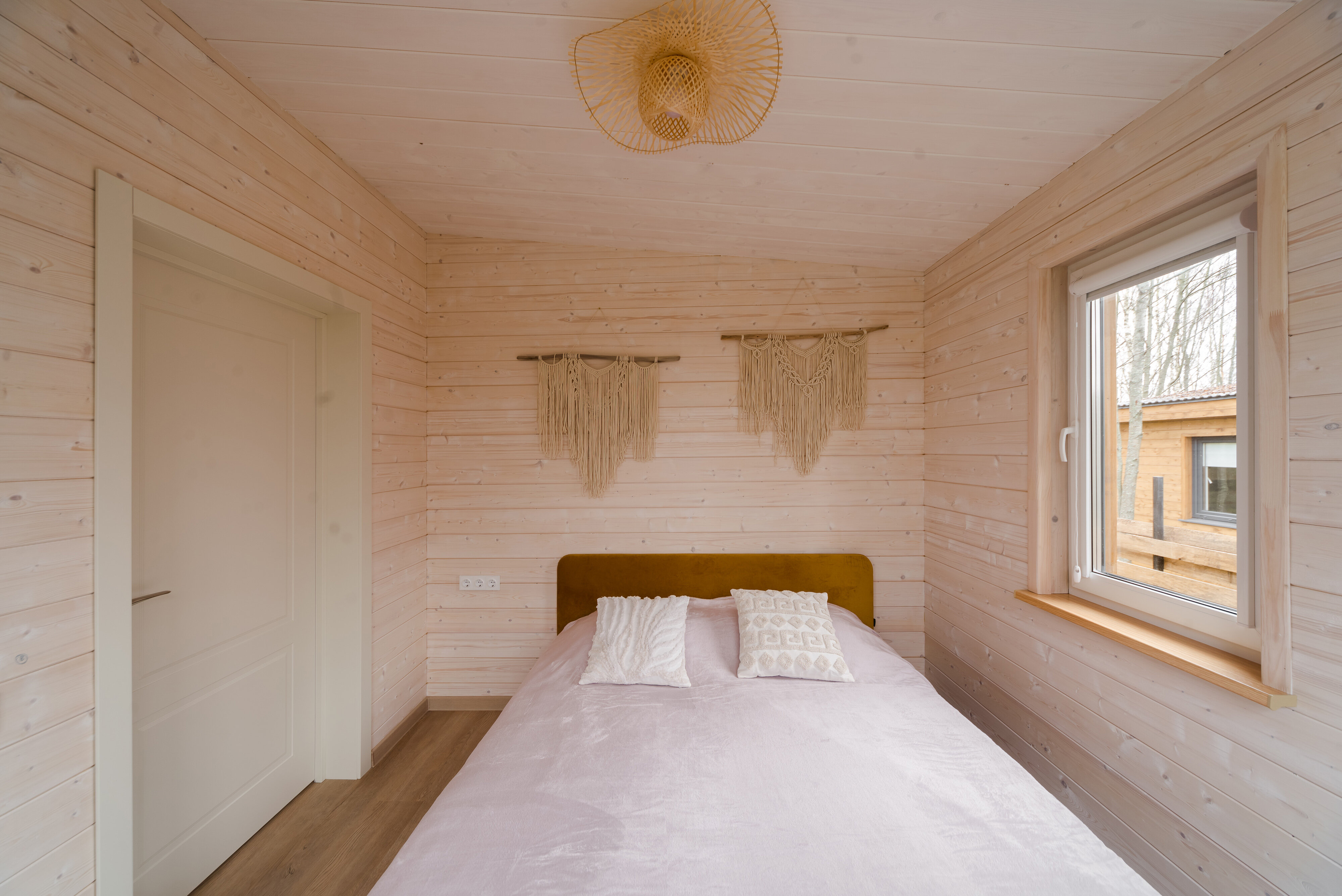 Дом с видом на лес в стиле БОХО