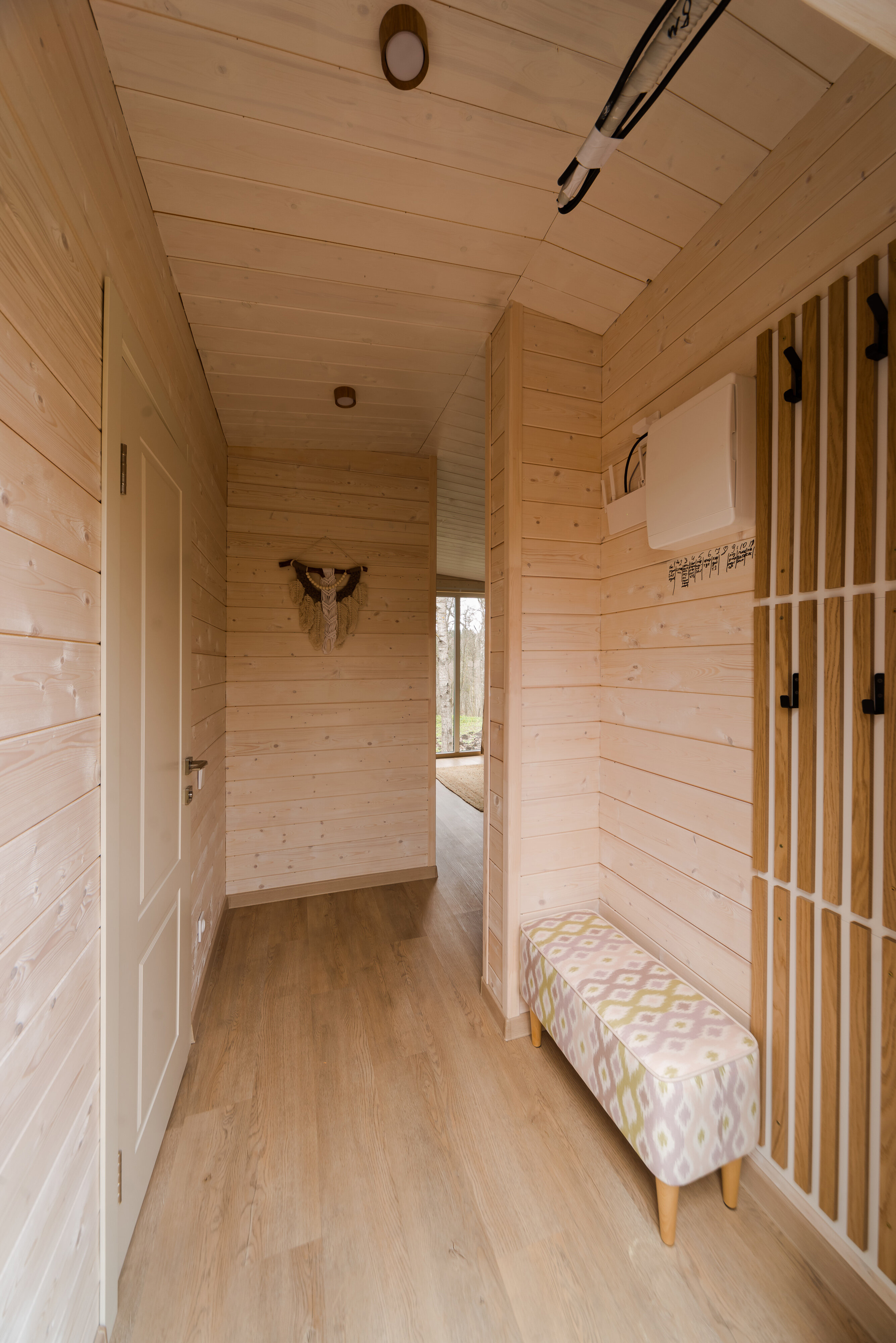 Дом с видом на лес в стиле БОХО