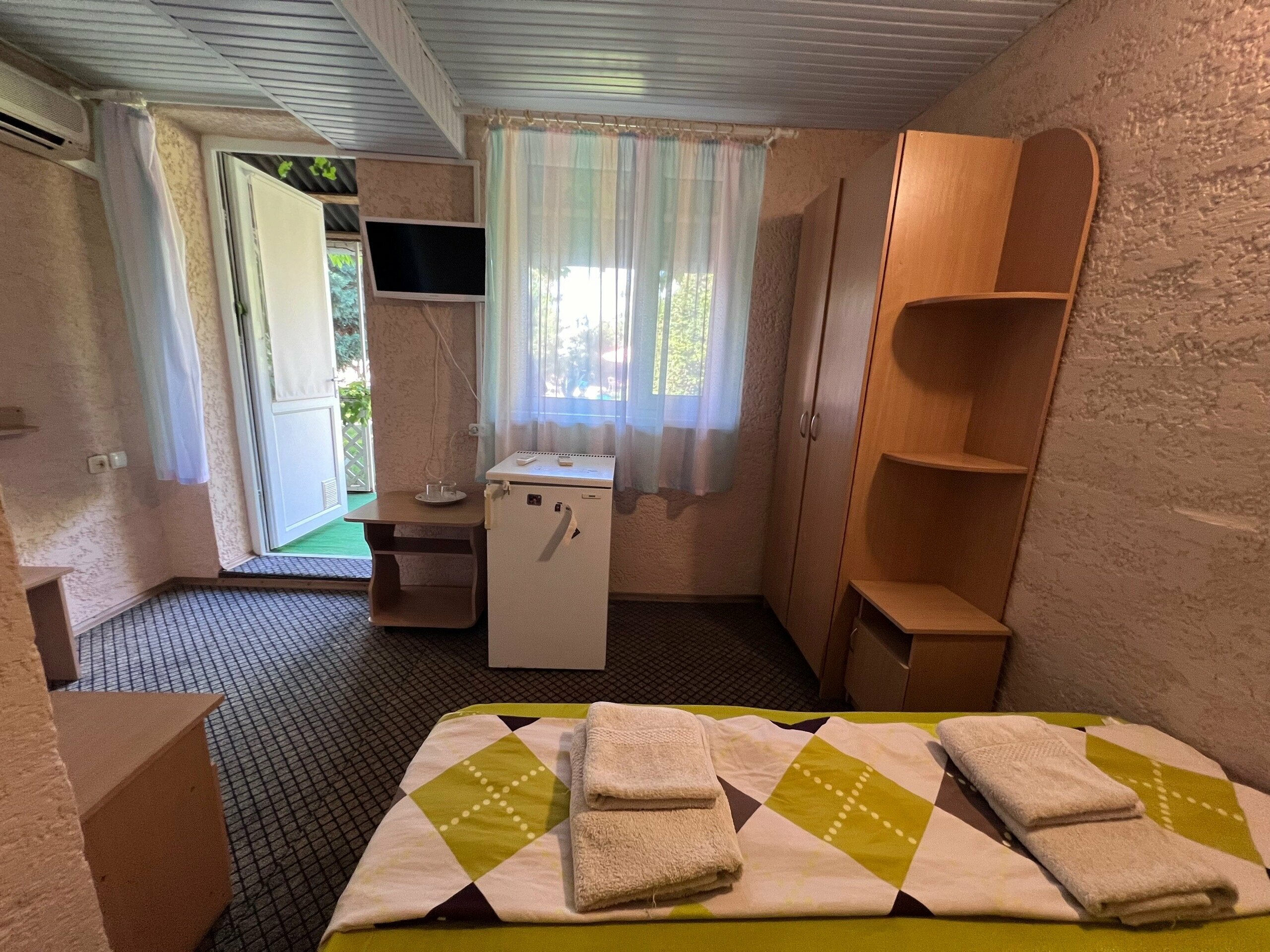 Двухместный номер с 1 кроватью и видом на парк