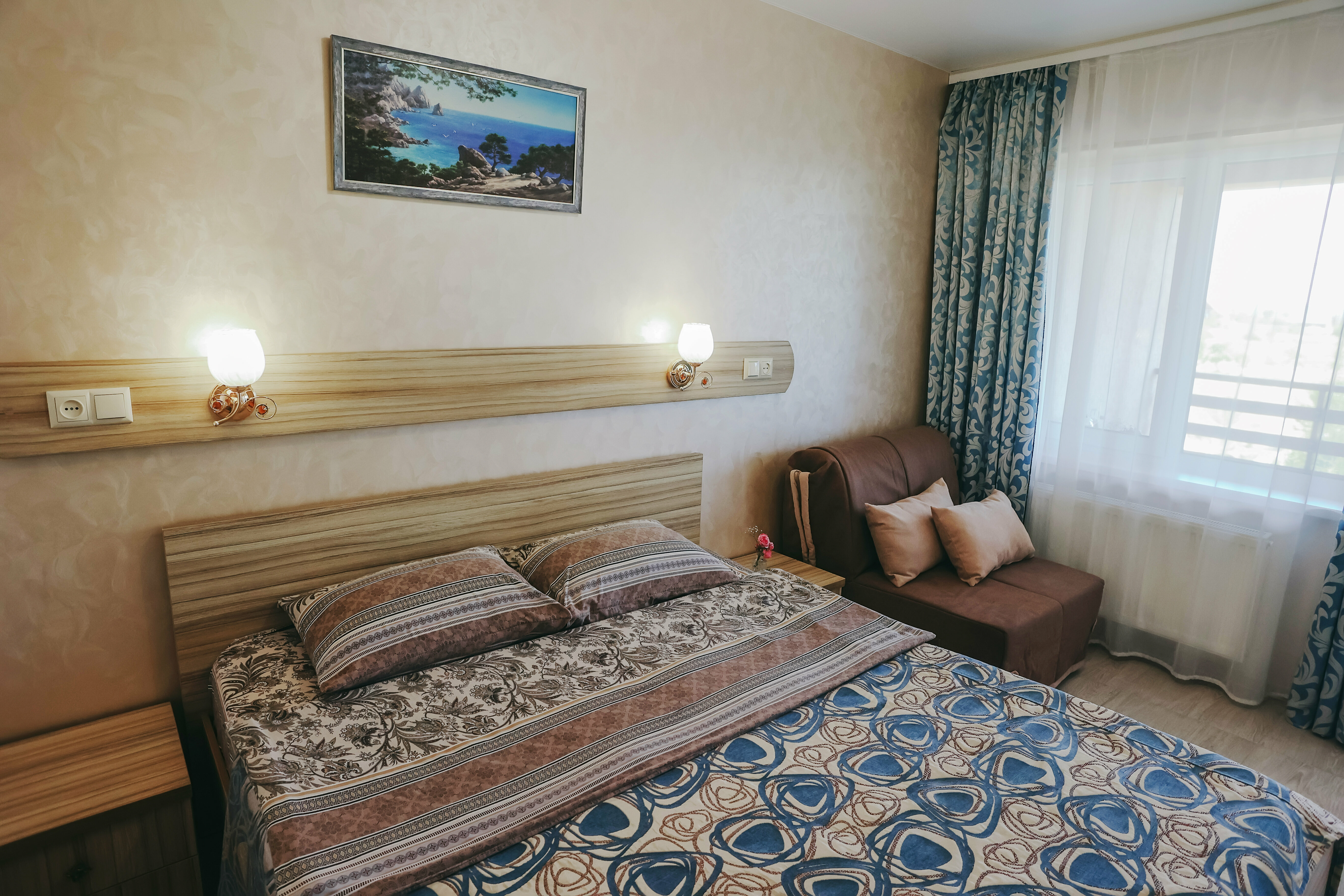 Семейный номер с террасой