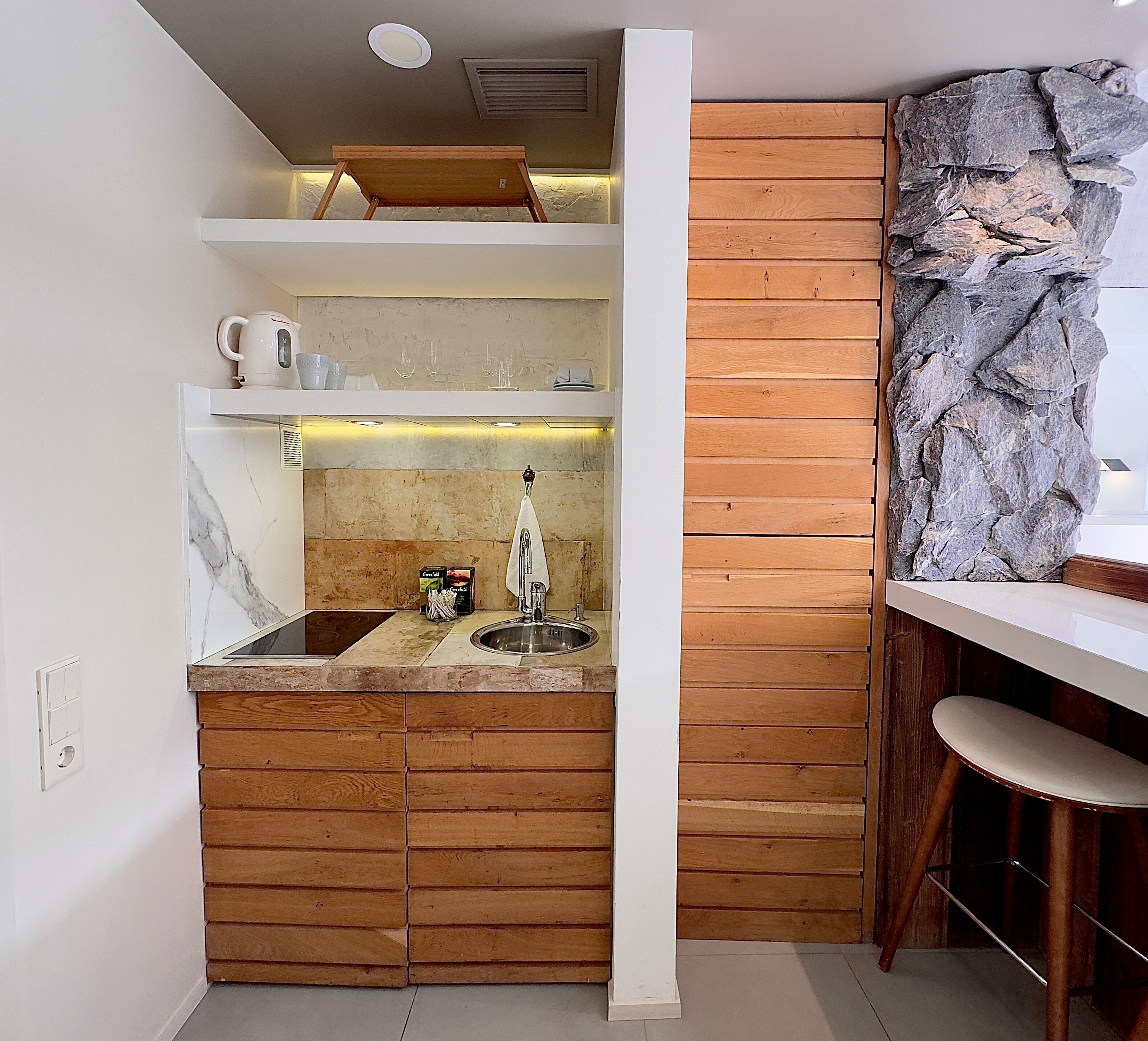 Номер-студия с видом на горы