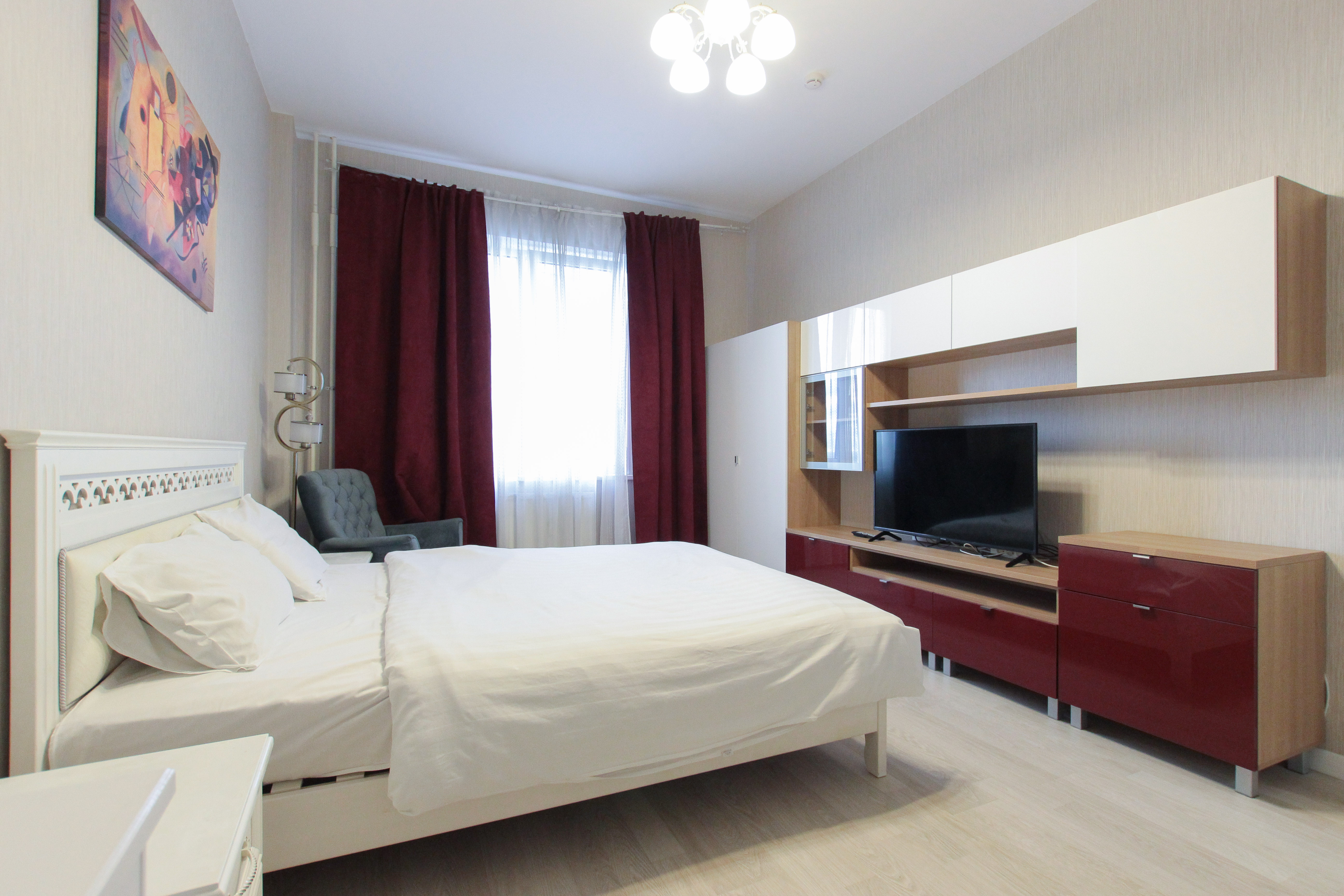 Апартаменты с 1 спальней