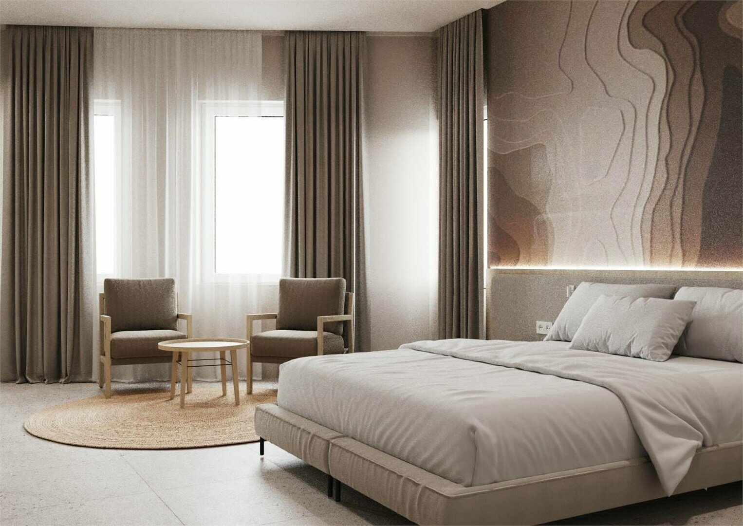 Однокомнатный 3-х местный номер Полулюкс ПЛЮС JuSUIT-B PLUS (с балконом)