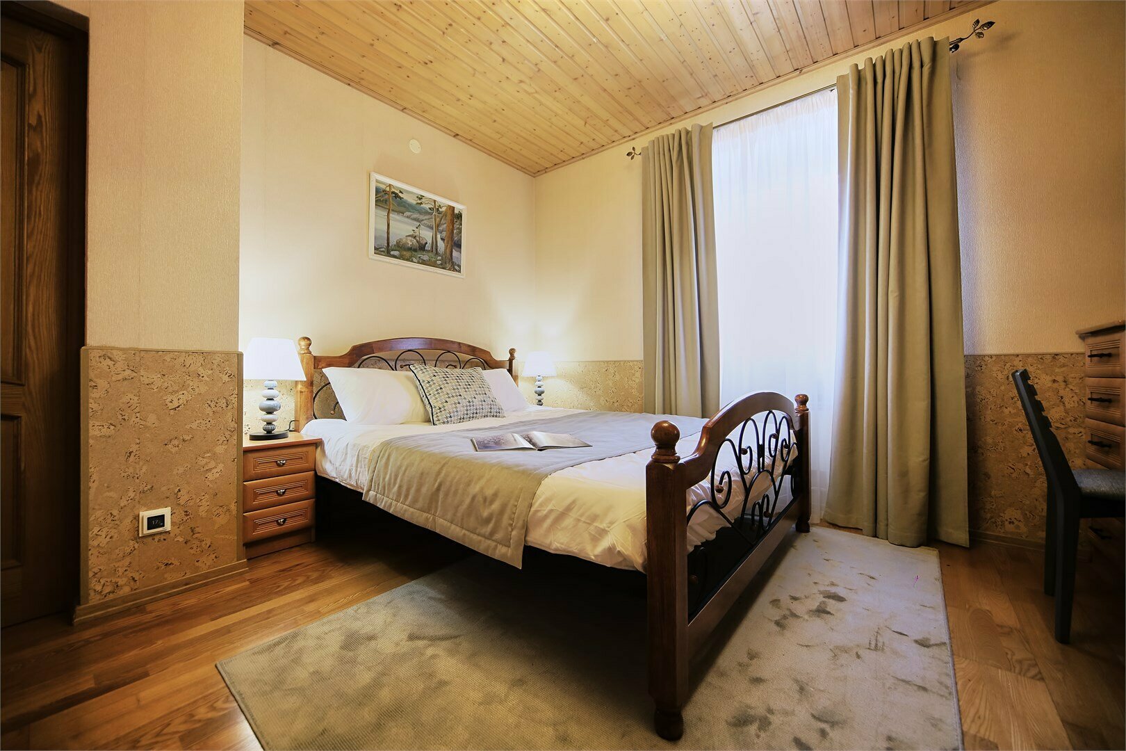 Коттедж с видом на озеро