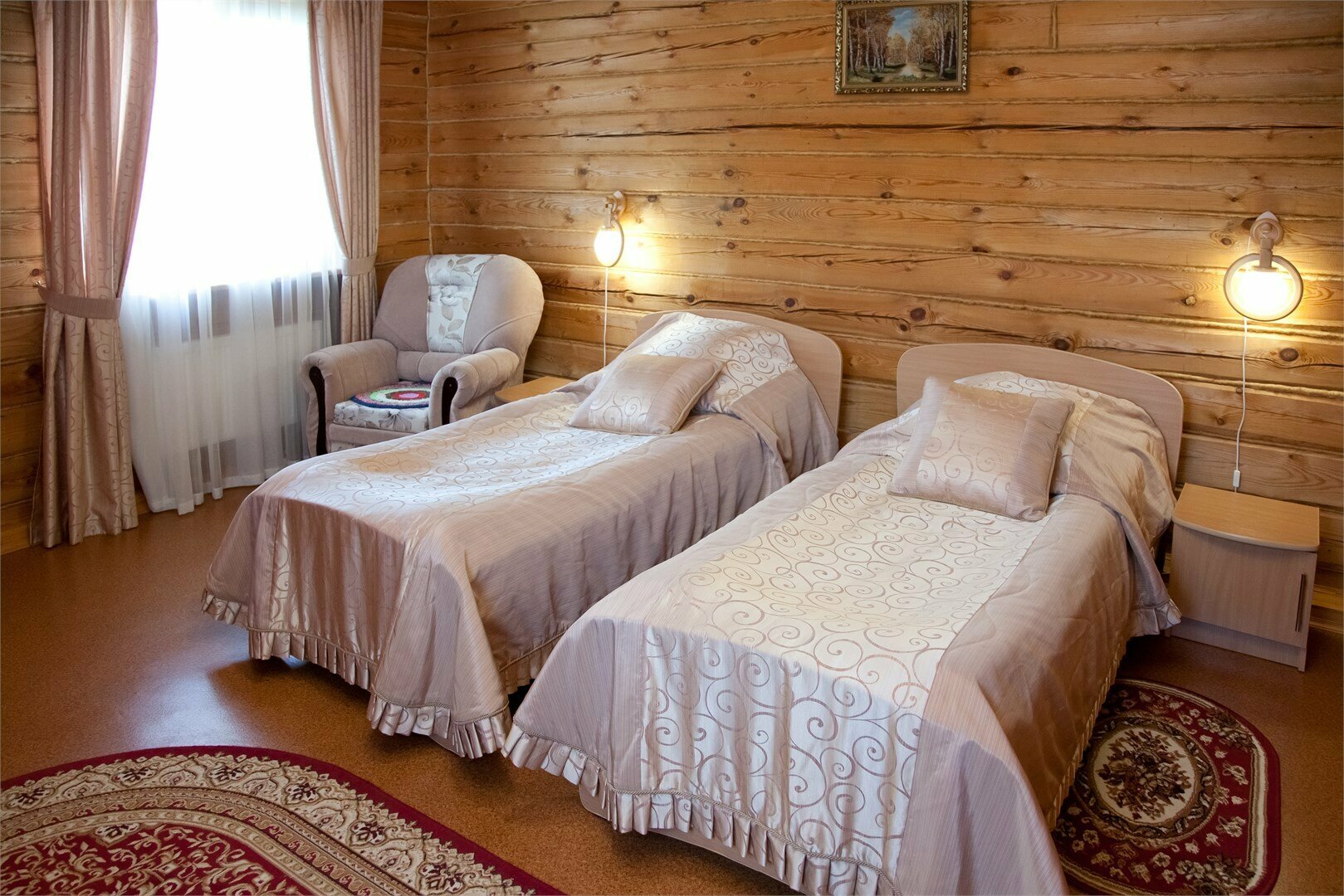 Двухместный номер с 2 двуспальными кроватями