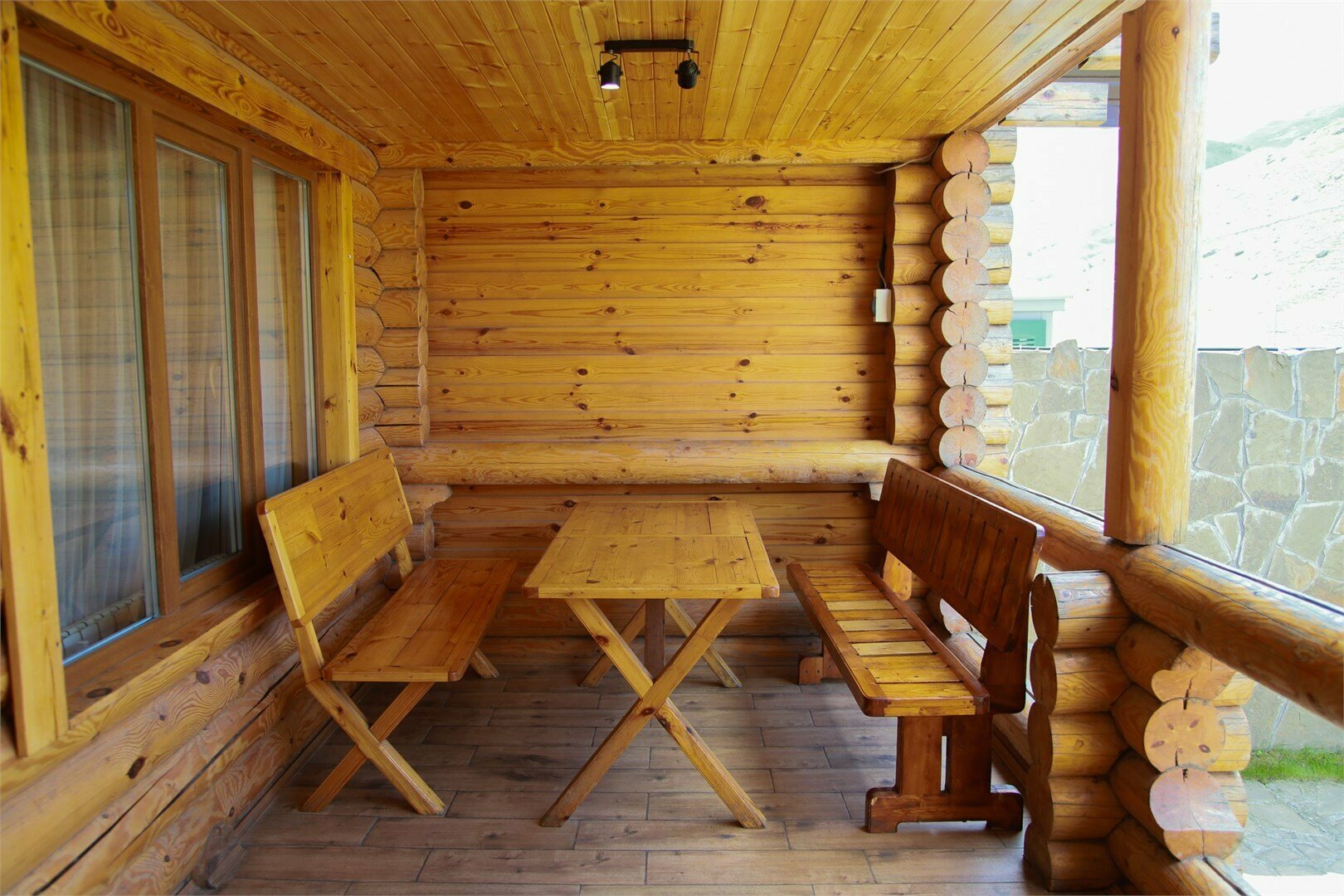 Коттедж с видом на горы