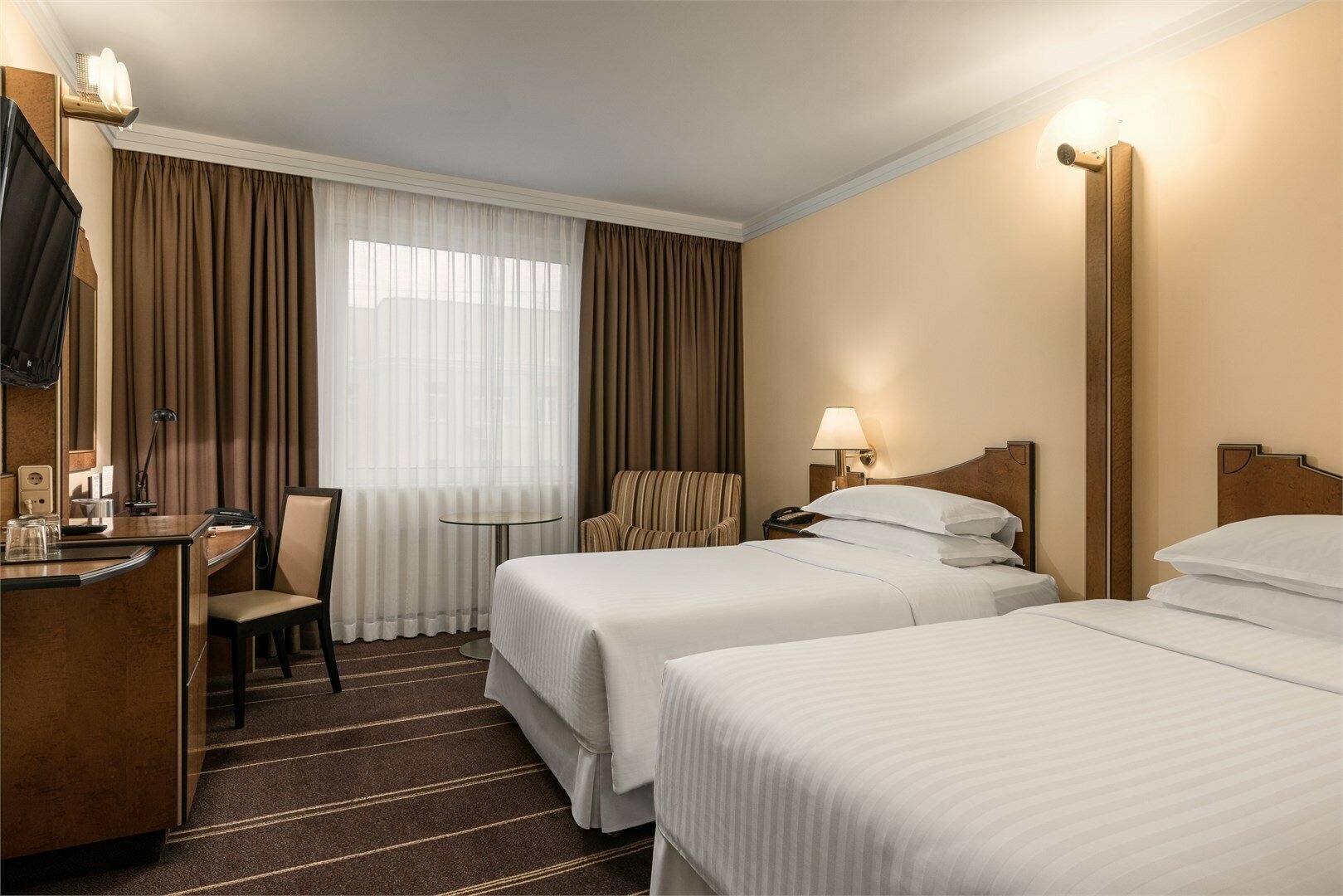 Классический номер с двумя раздельными кроватями