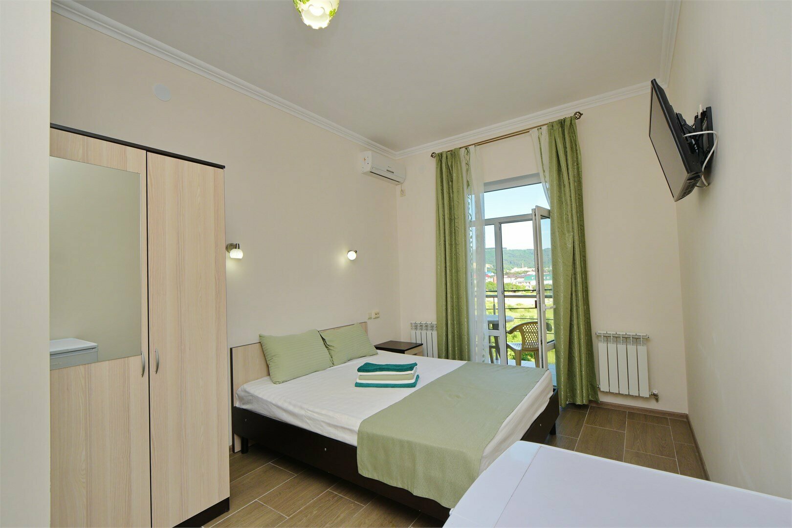 Двухместный номер Делюкс с 1 кроватью и балконом